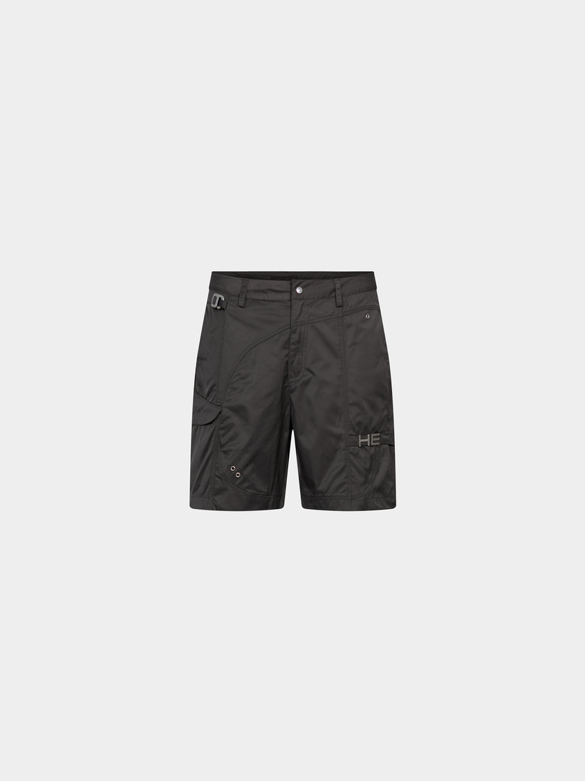 HE, product: MINIMAL TWILL CARGO SHORTS (Thumbnail)