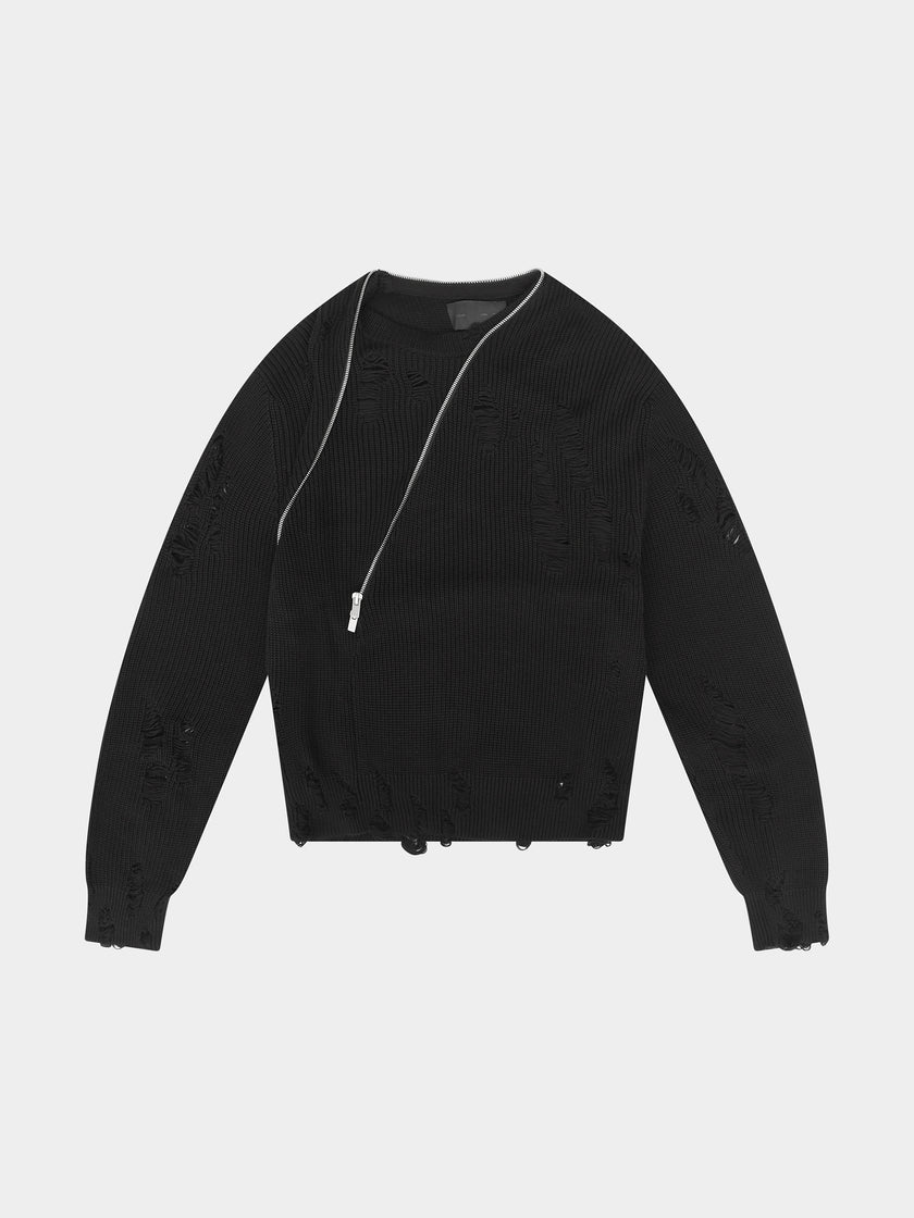 HE, product: DISTRESSED CARDIGAN (Thumbnail)