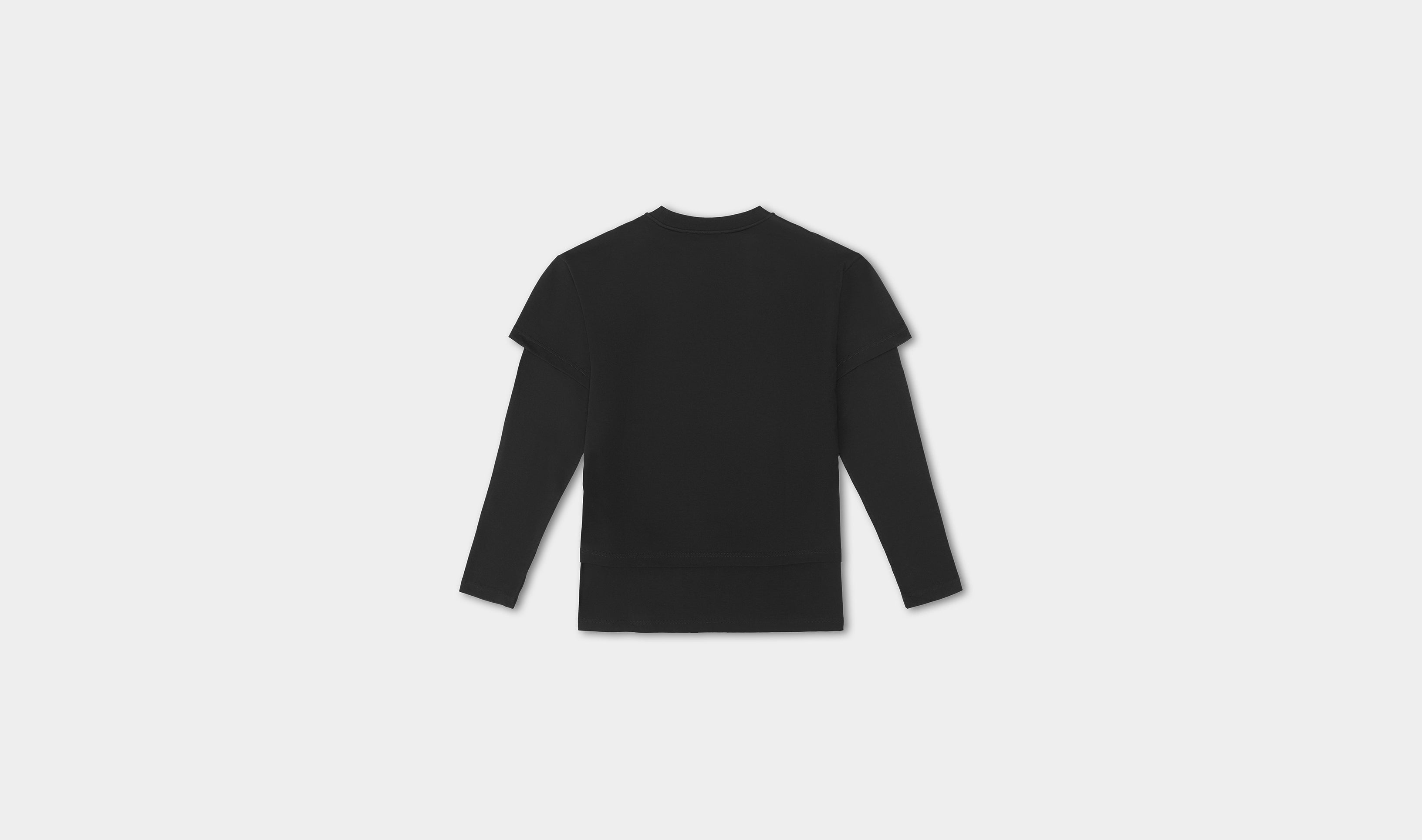 HE, product: LAYERED CREWNECK (Fig. 5)