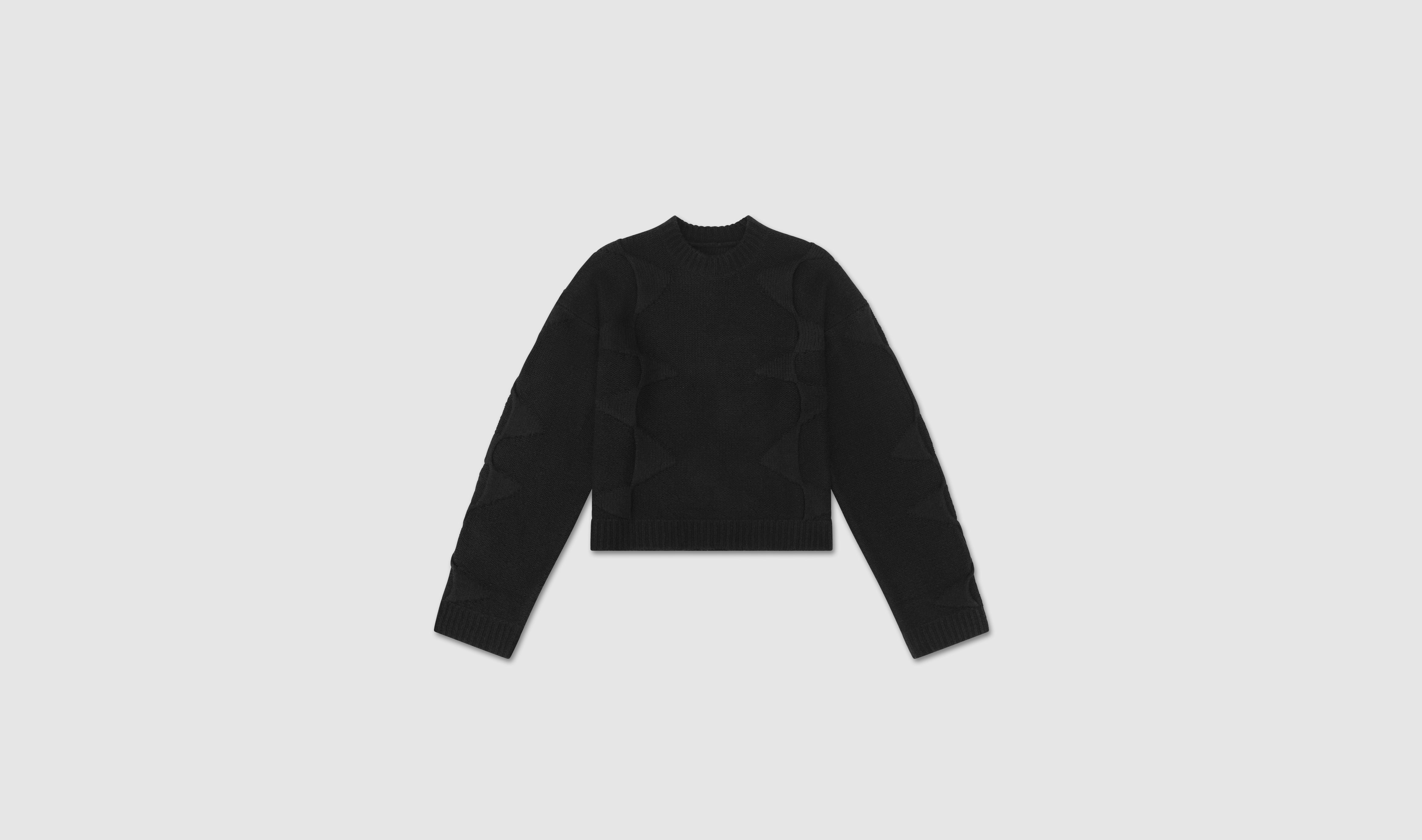 HE, product: CROPPED SPIRAL KNIT (Fig. 1)