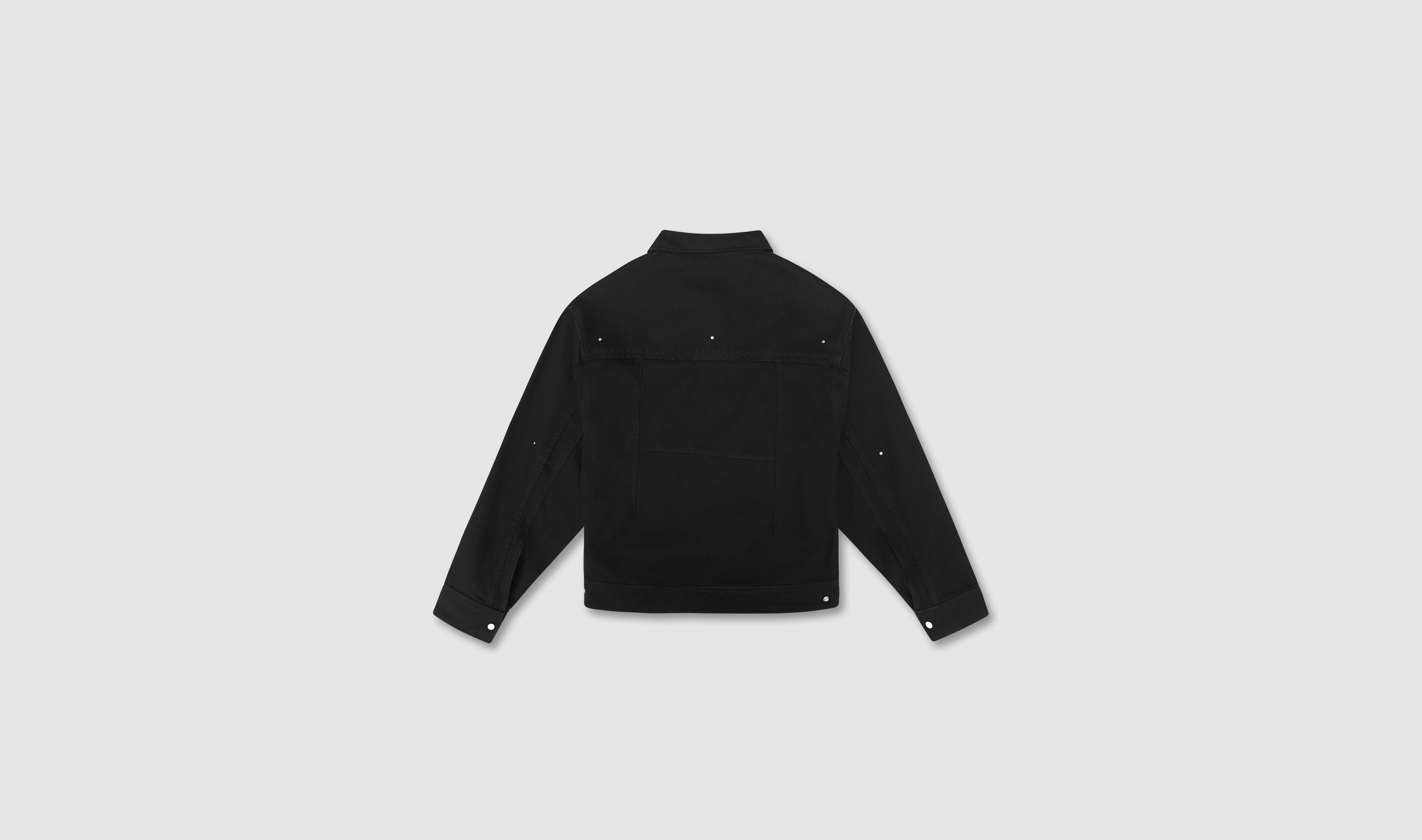 HE, product: DENIM HOODED JACKET (Fig. 12)