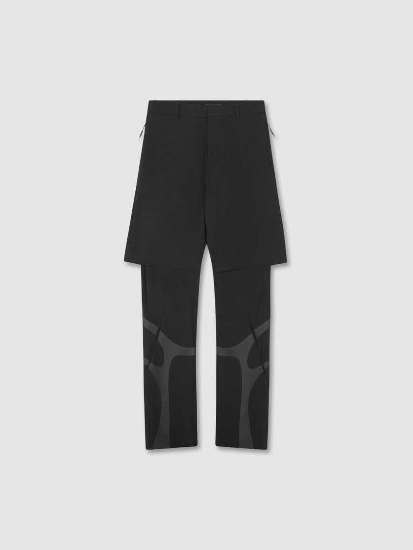 HE, product: LAYERED TECHNICAL TROUSERS (Thumbnail)