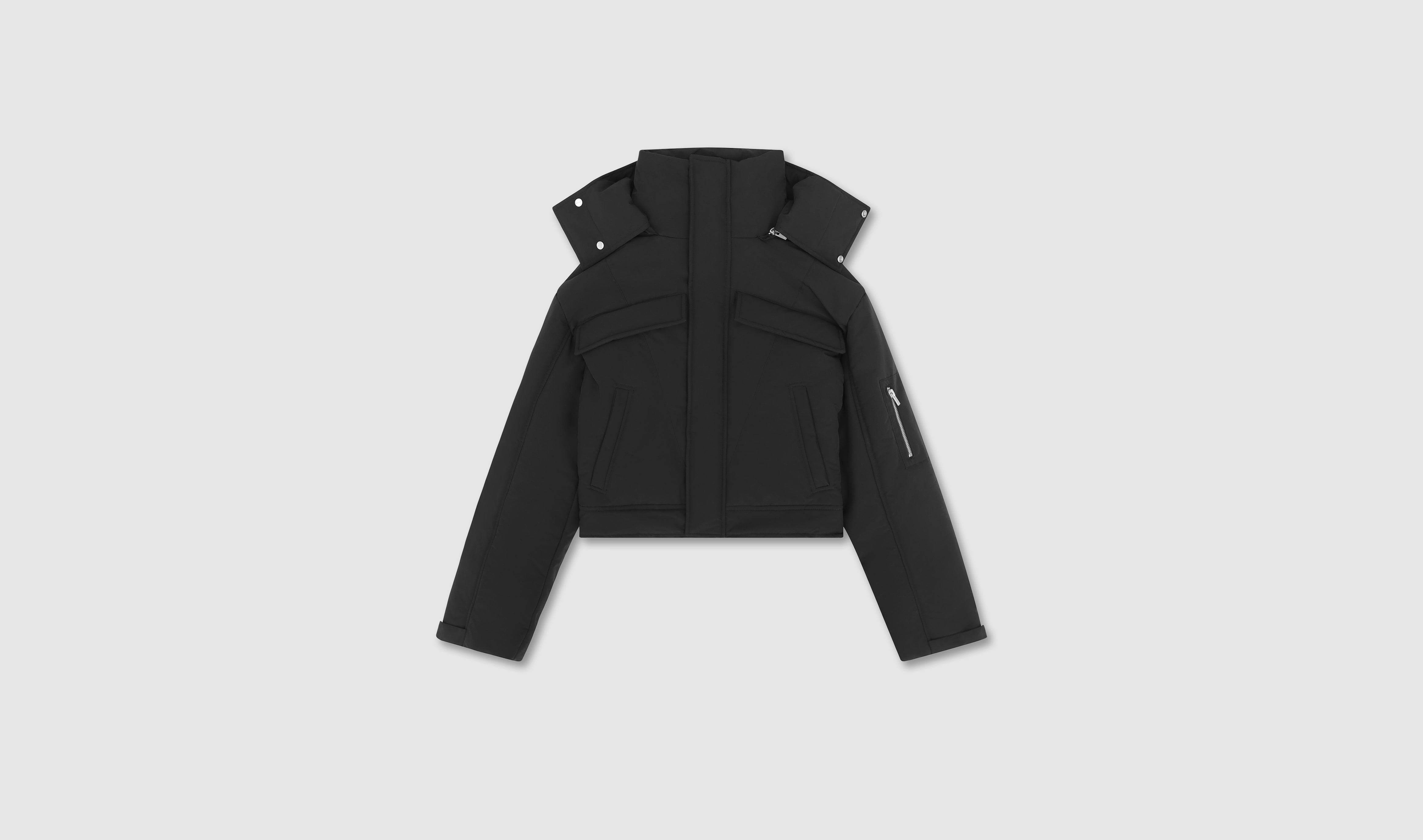 HE, product: PRAESIDIUM CROPPED PARKA (Fig. 8)