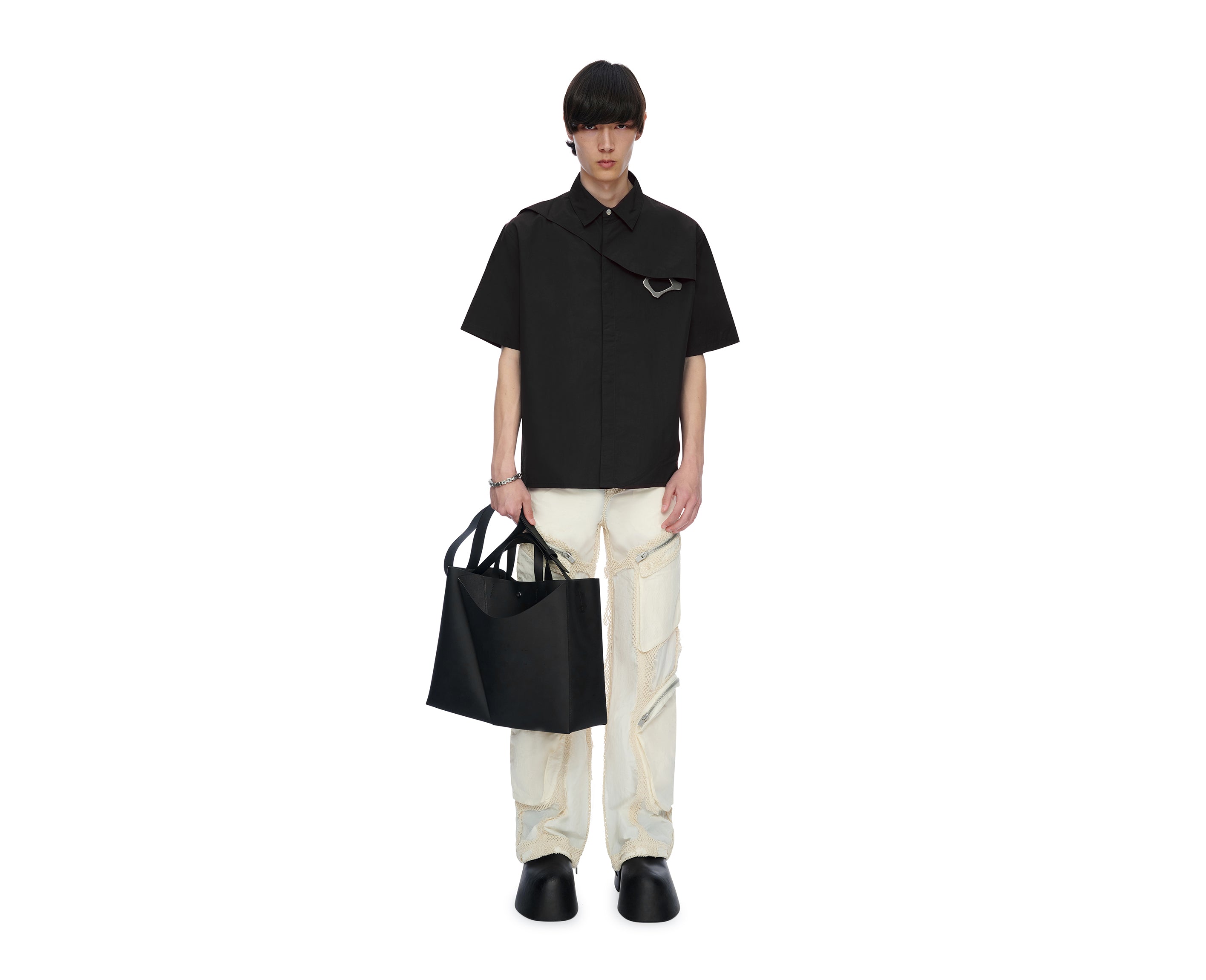 HE, product: S/S NYLON SHIRT W. CARABINER (Fig. 2)