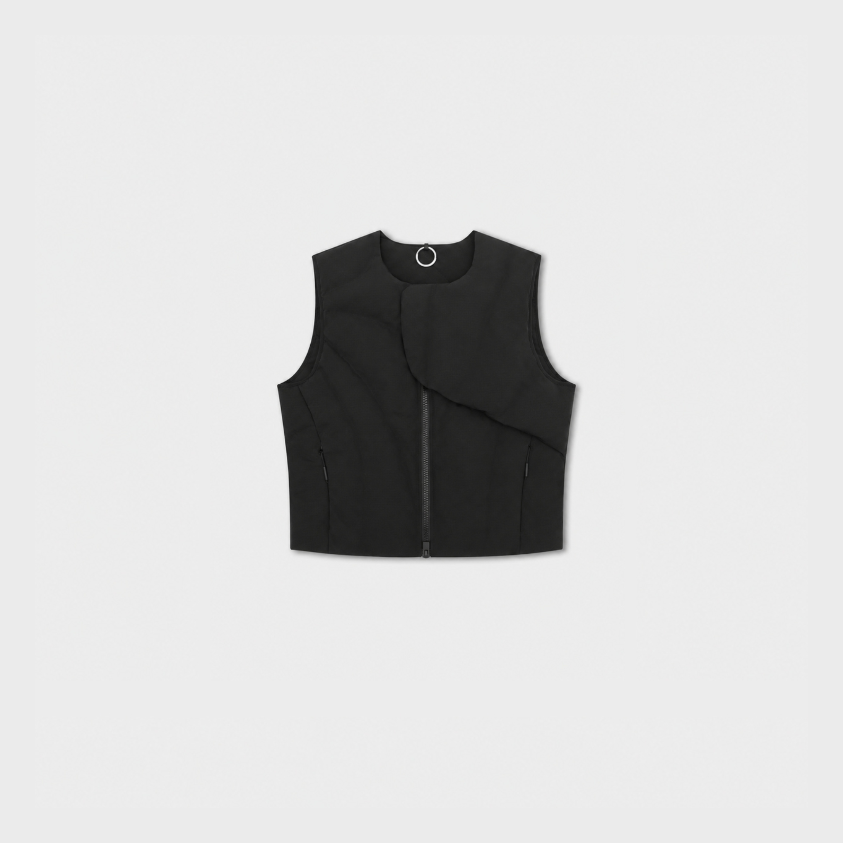 トップス COMMON/DIVISOR / HOOD VEST heliot emil HELIOT EMIL ++ VISUS DOWN VEST