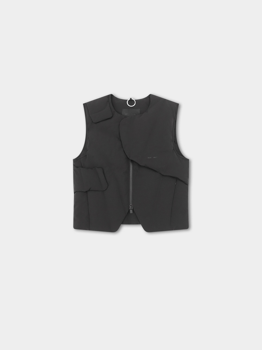 HE, product: LAYERED DOWN VEST (Thumbnail)