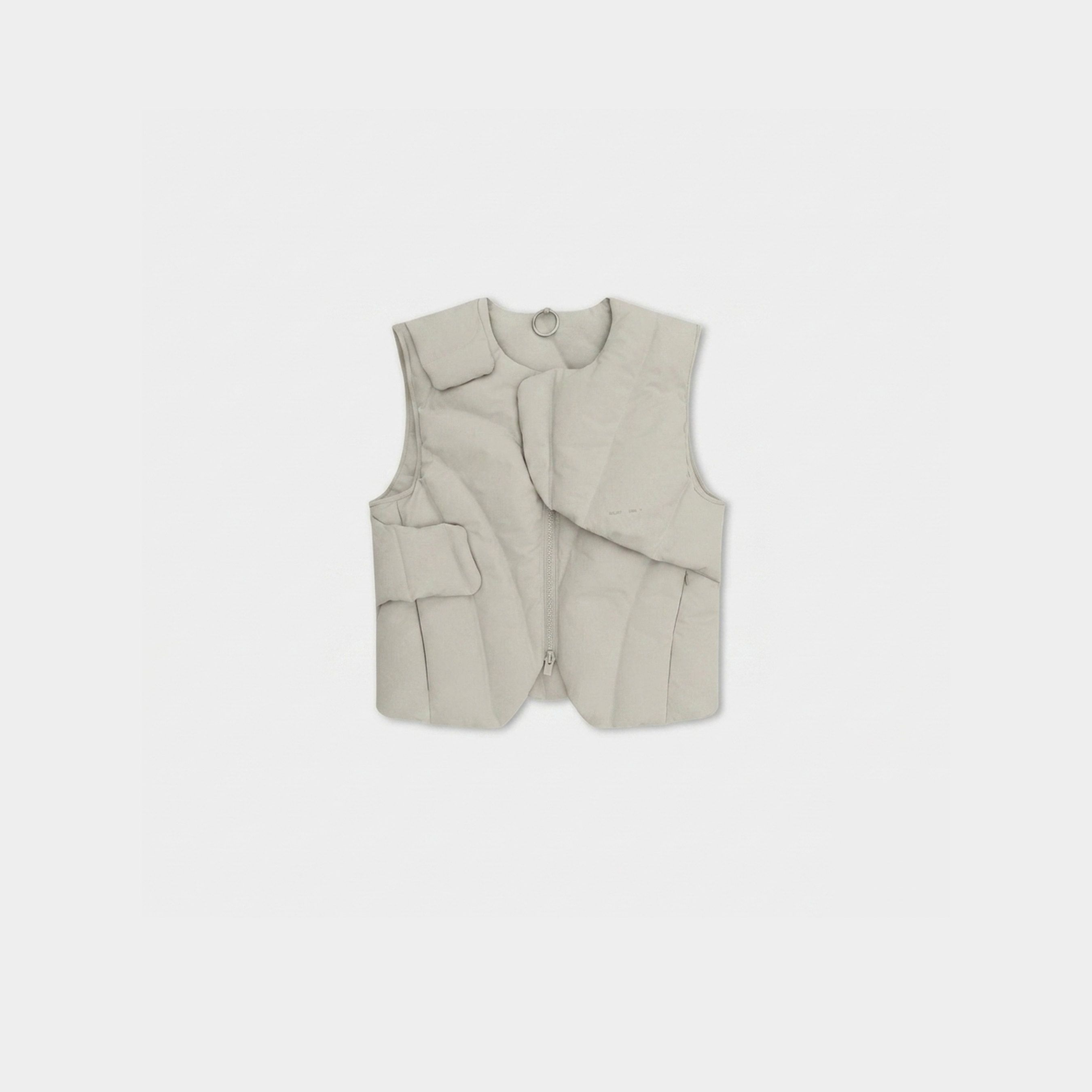 HELIOT EMIL ++ LAYERED DOWN VEST HELIOT EMIL ++ LAYERED DOWN VEST