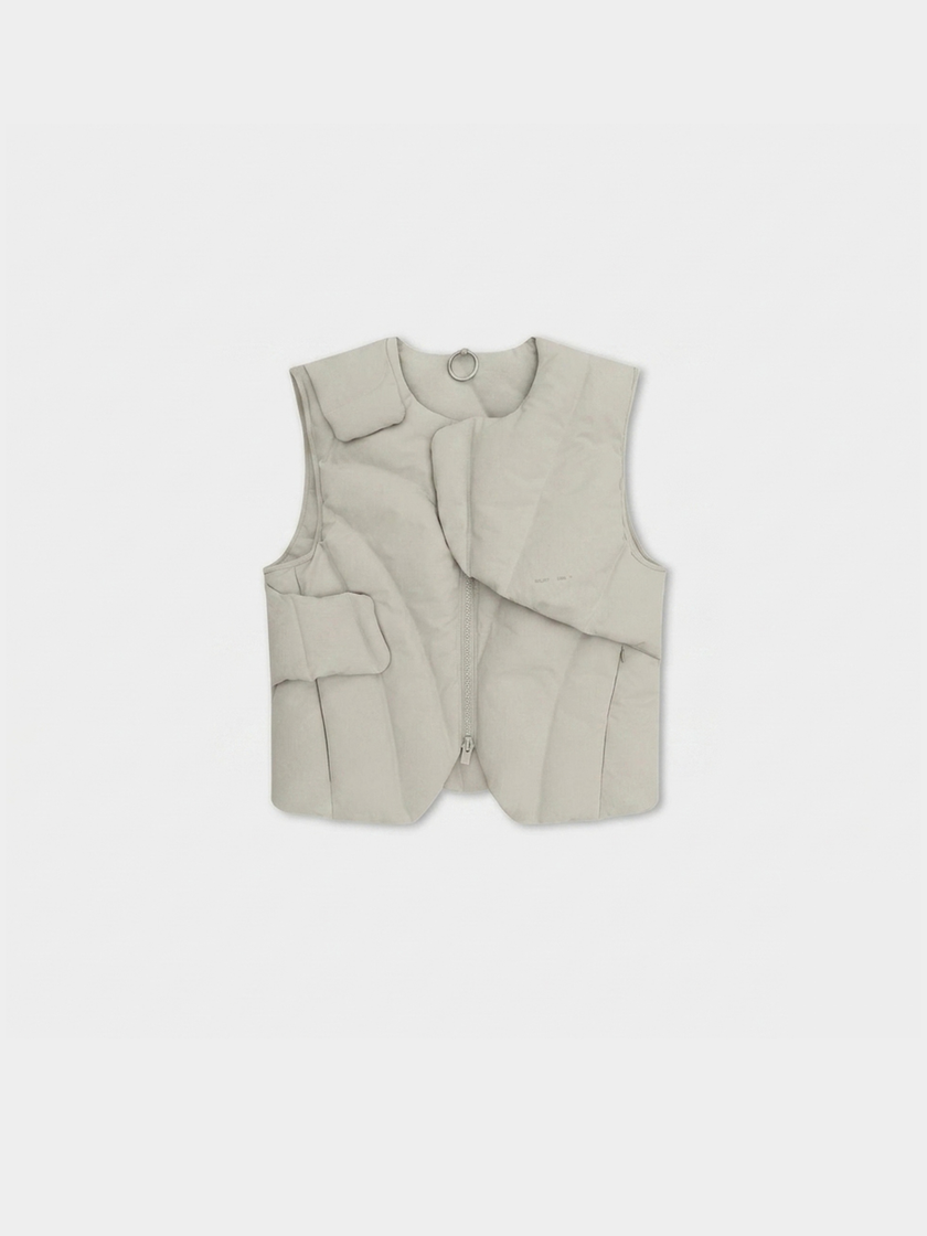 HE, product: LAYERED DOWN VEST (Thumbnail)