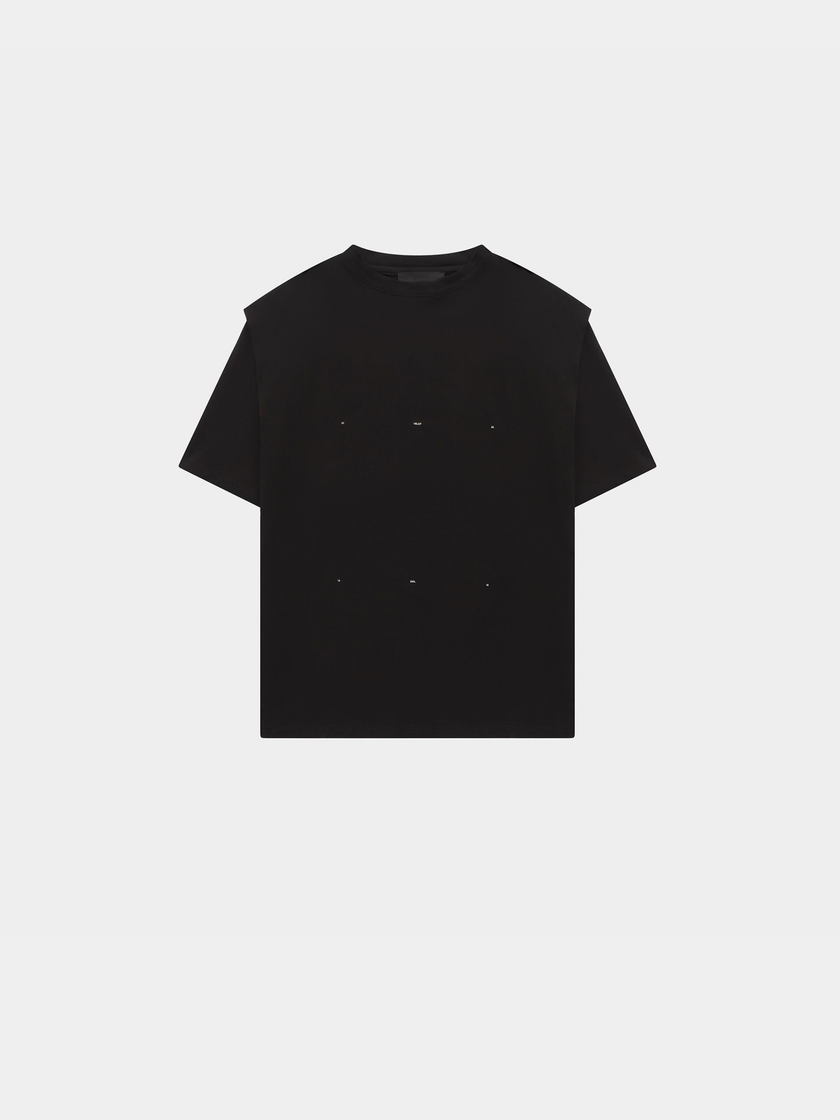 HE, product: OUTLINE LOGO T-SHIRT (Thumbnail)