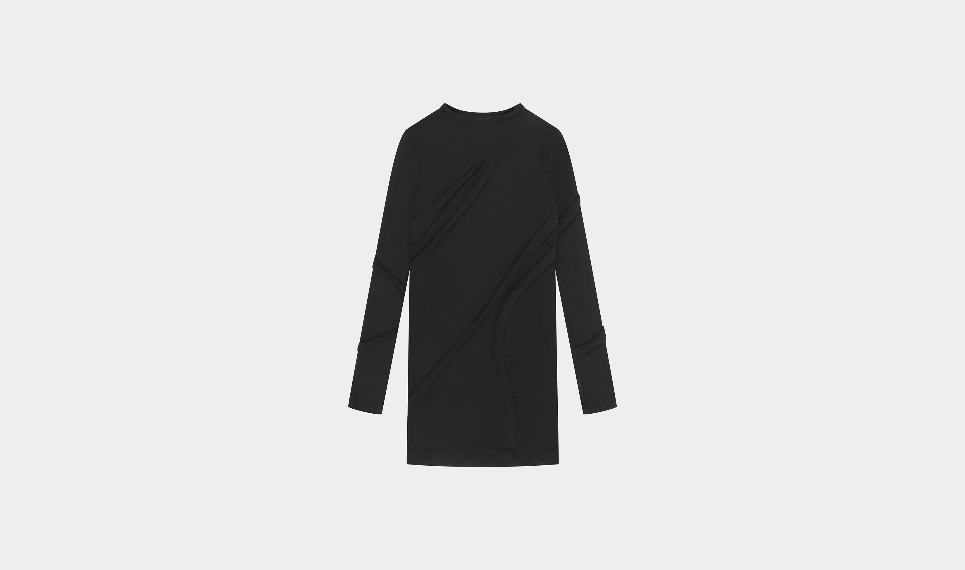 HE, product: MORPHED PADDED DRESS (Fig. 5)