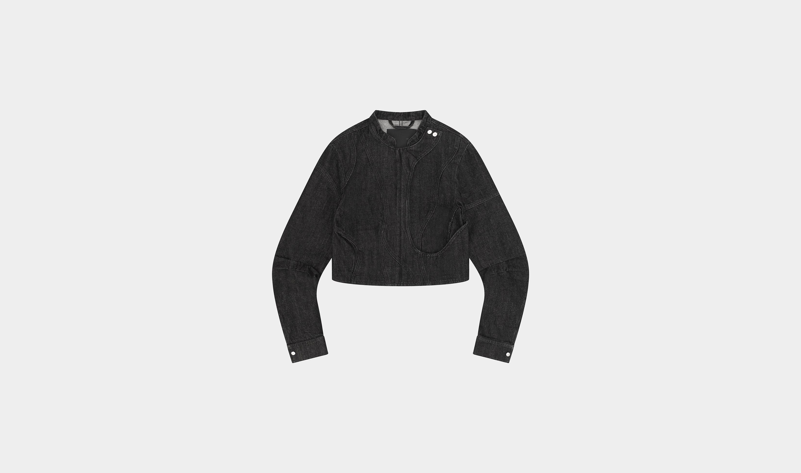 HE, product: EXSICCATE DENIM JACKET (Fig. 1)