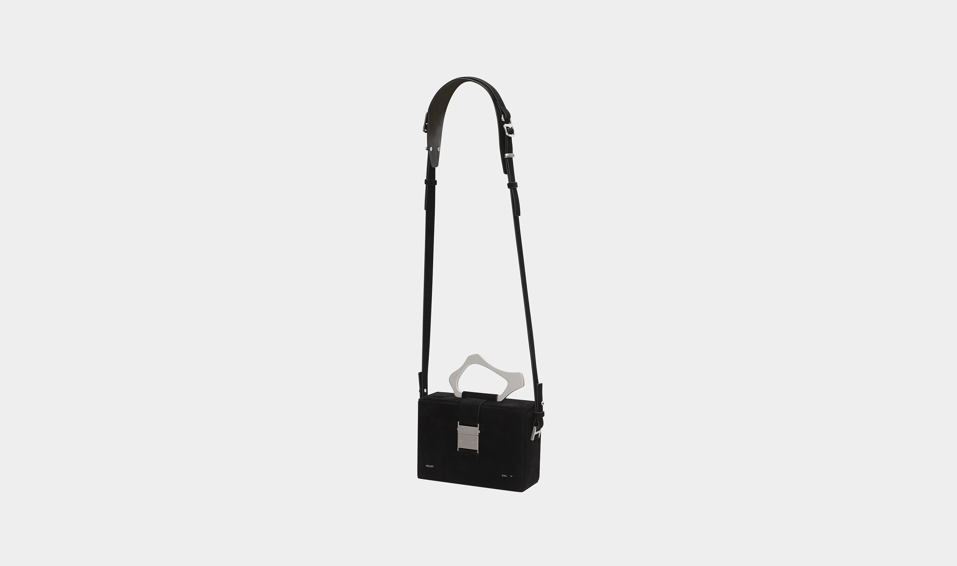 HELIOT EMIL ++ SUEDE SOLELY BOX BAG