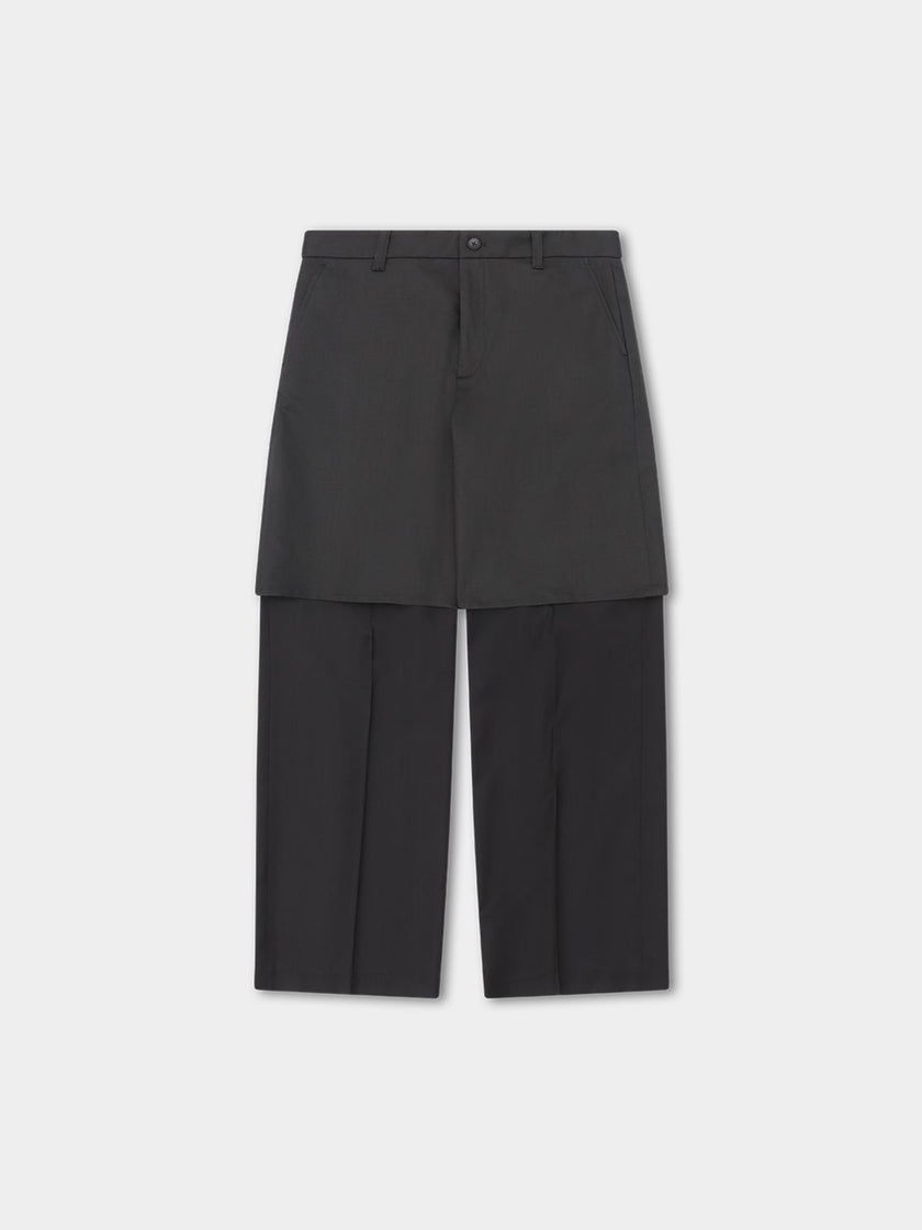 HE, product: DOPIO LAYERED TROUSERS (Thumbnail)