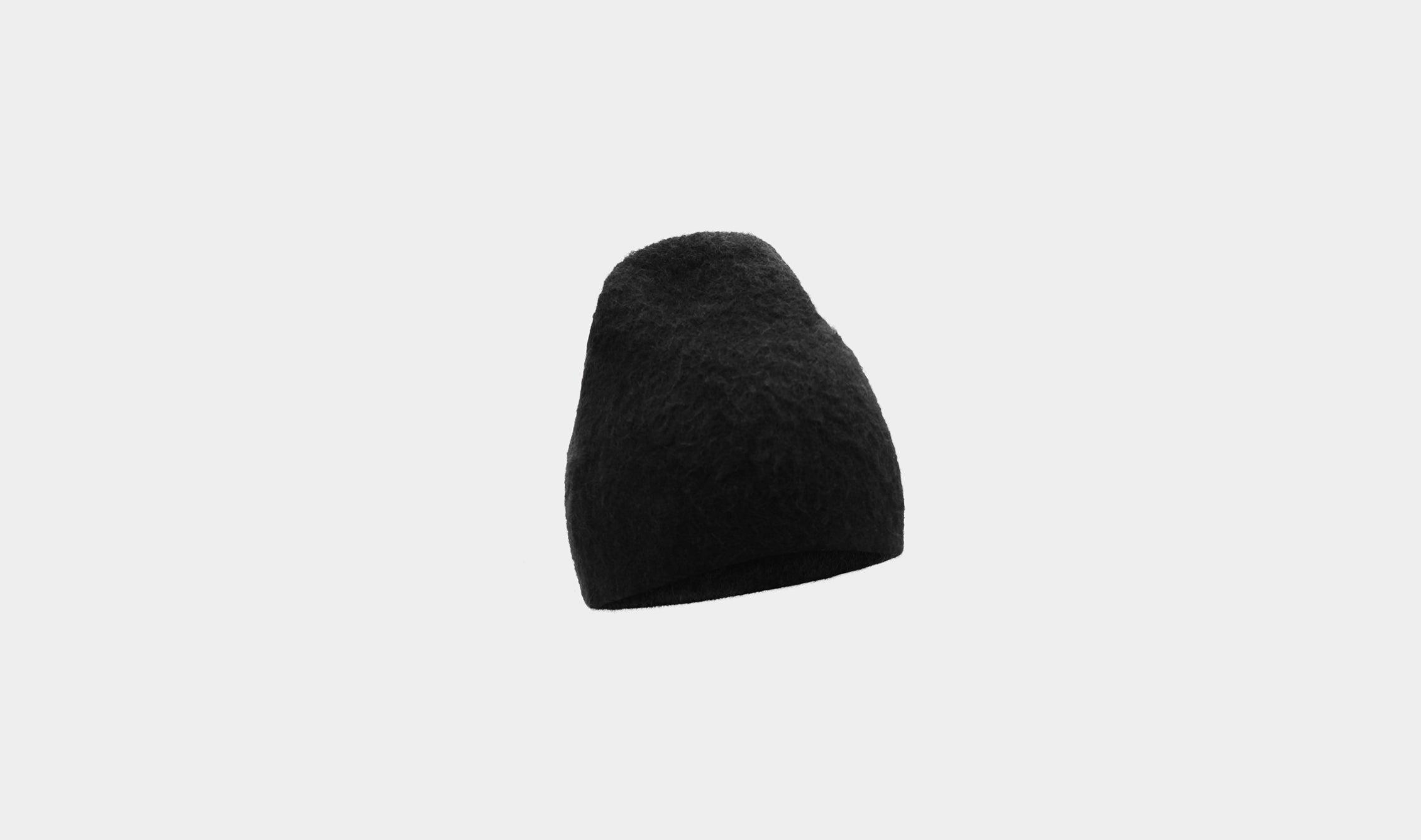 帽子 HELIOT EMIL HAT beanie HELIOT EMIL Black Logo Beanie Heliot Emil
