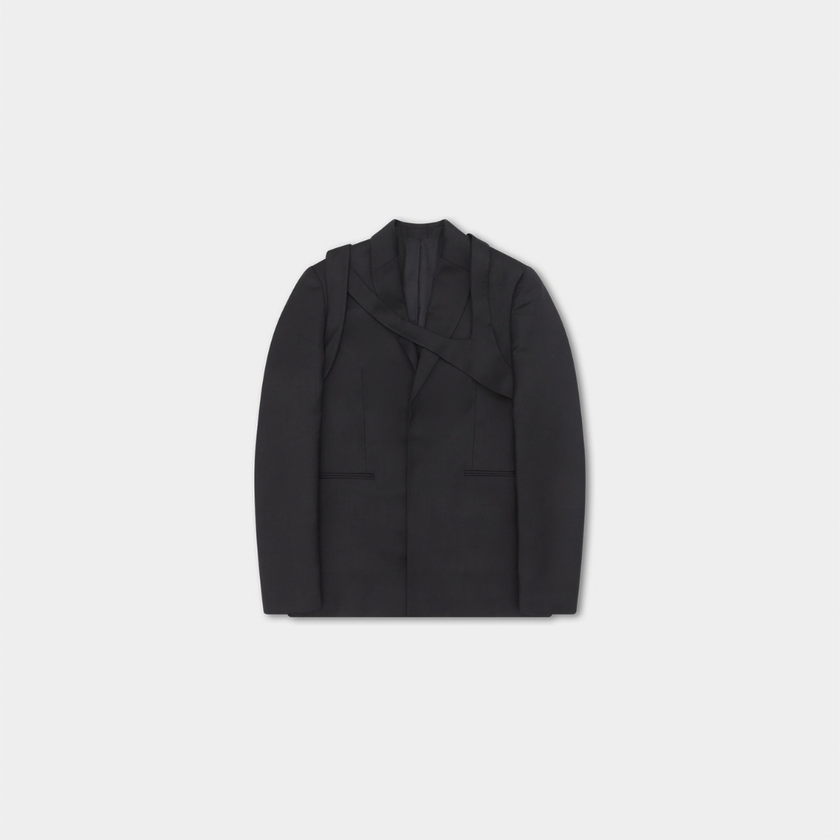 HE, product: GLASSINE BLAZER IN WOOL (Thumbnail)