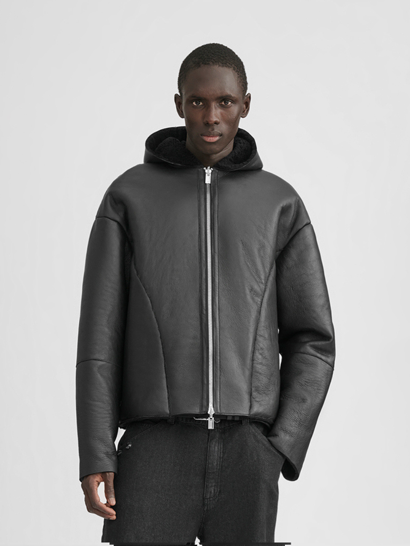 HE, product: PACE LEATHER JACKET (Thumbnail alt.)