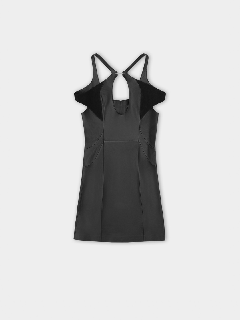 HE, product: ARMIS LEATHER DRESS (Thumbnail)