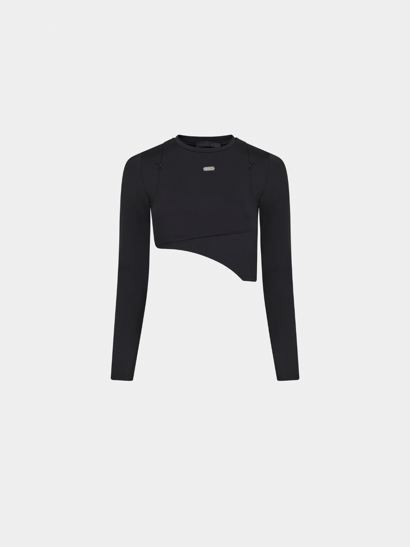 HE, product: SHOULDER ZIP TOP (Thumbnail)