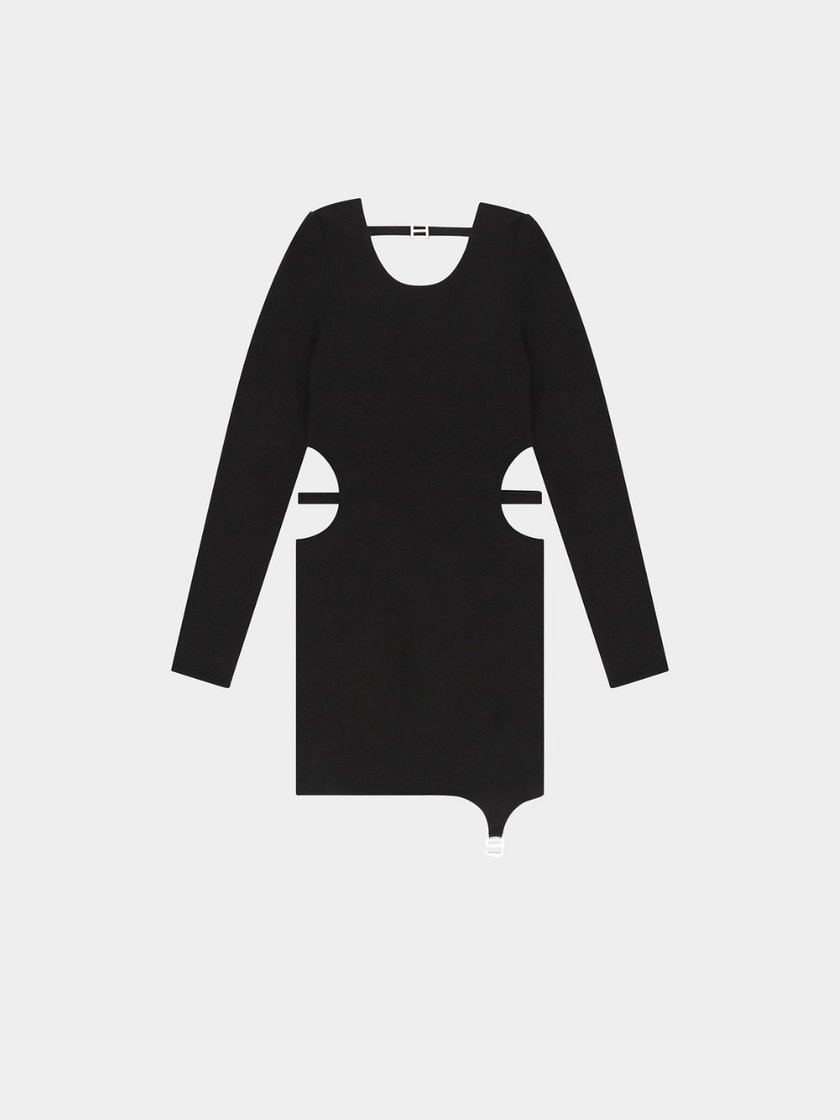 HE, product: ORDERLY JERSEY DRESS (Thumbnail)
