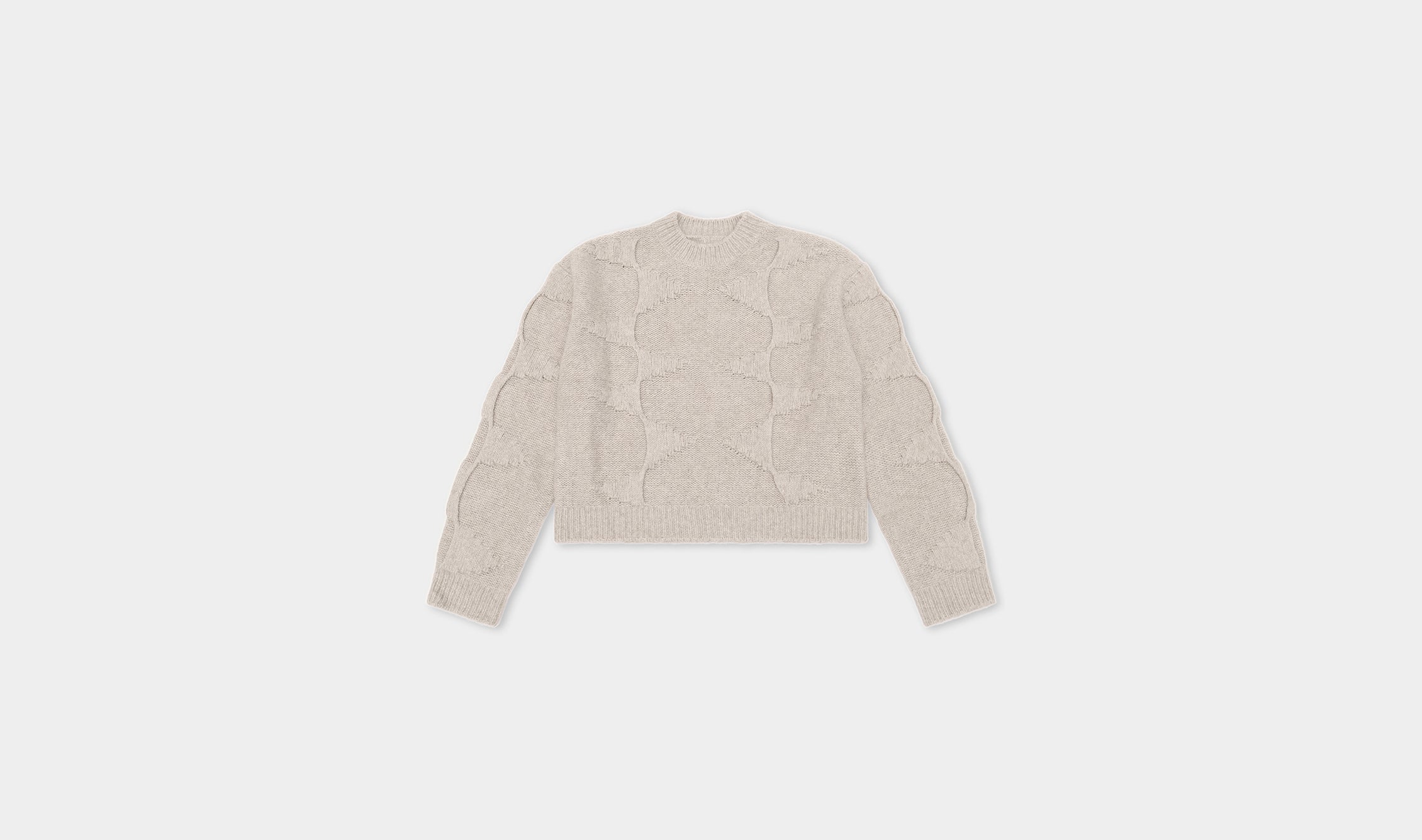 HE, product: CROPPED SPIRAL KNIT (Fig. 1)