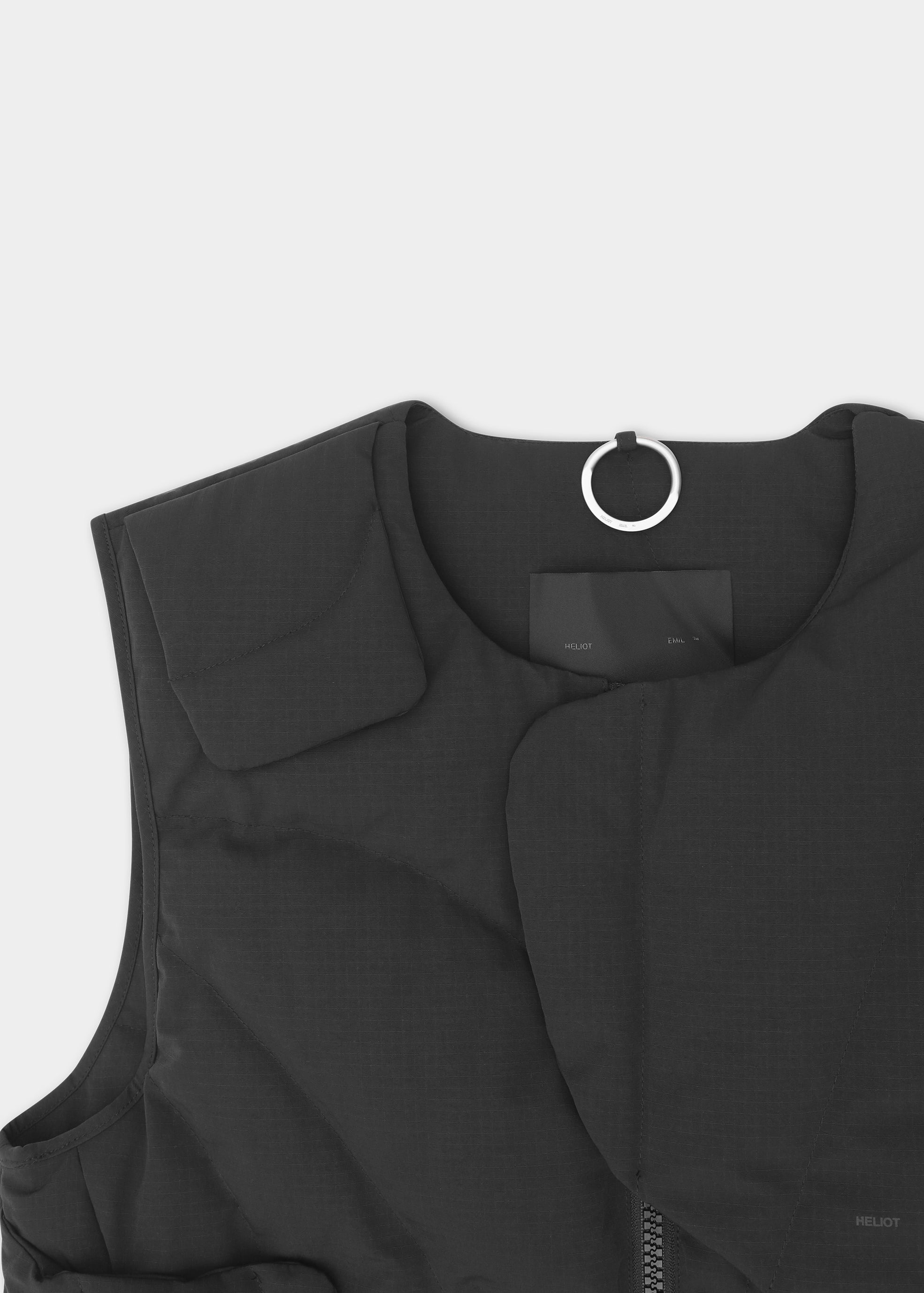 HE, product: LAYERED DOWN VEST (Fig. 9)