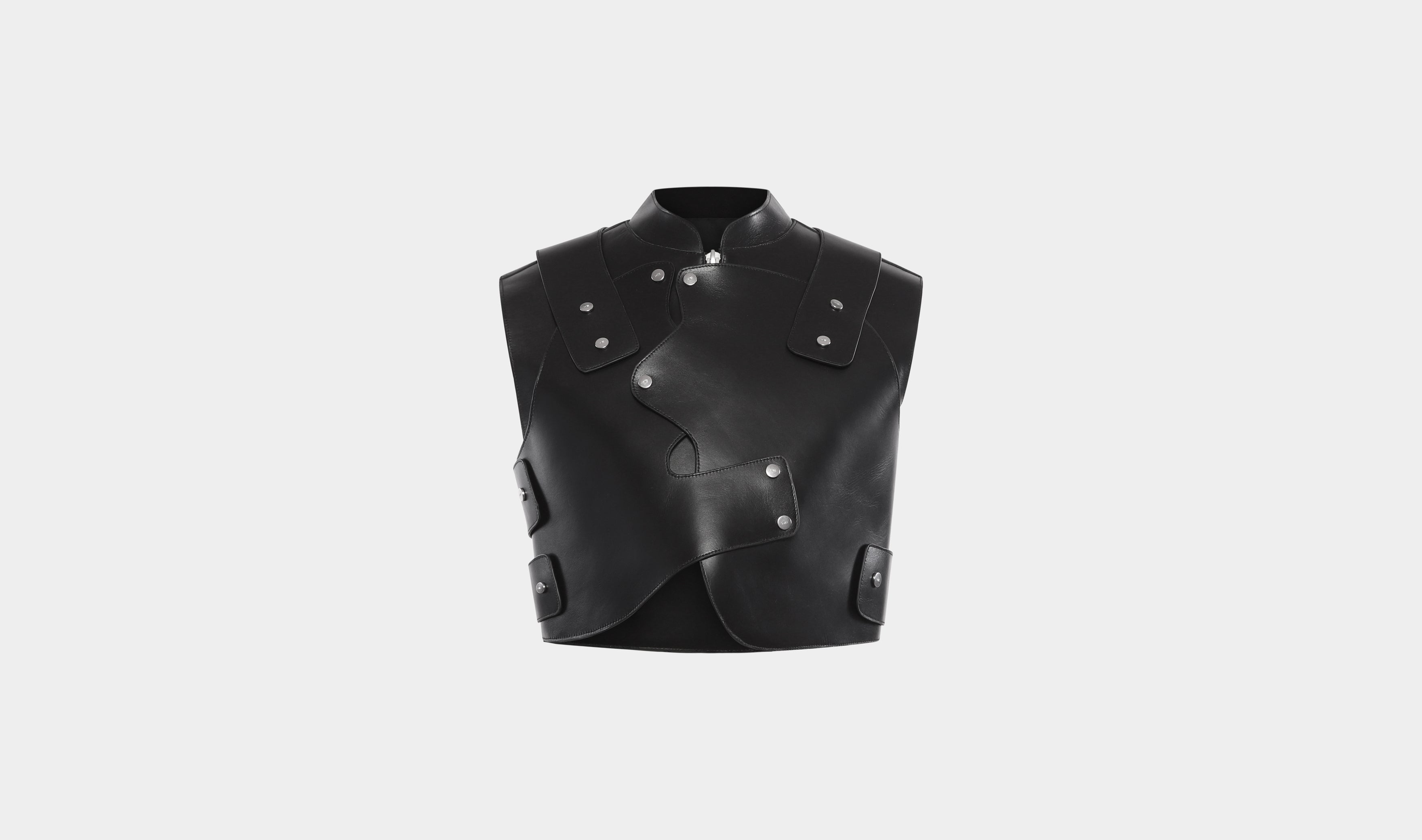 HE, product: ATMOSPHERIC LEATHER VEST (Fig. 1)