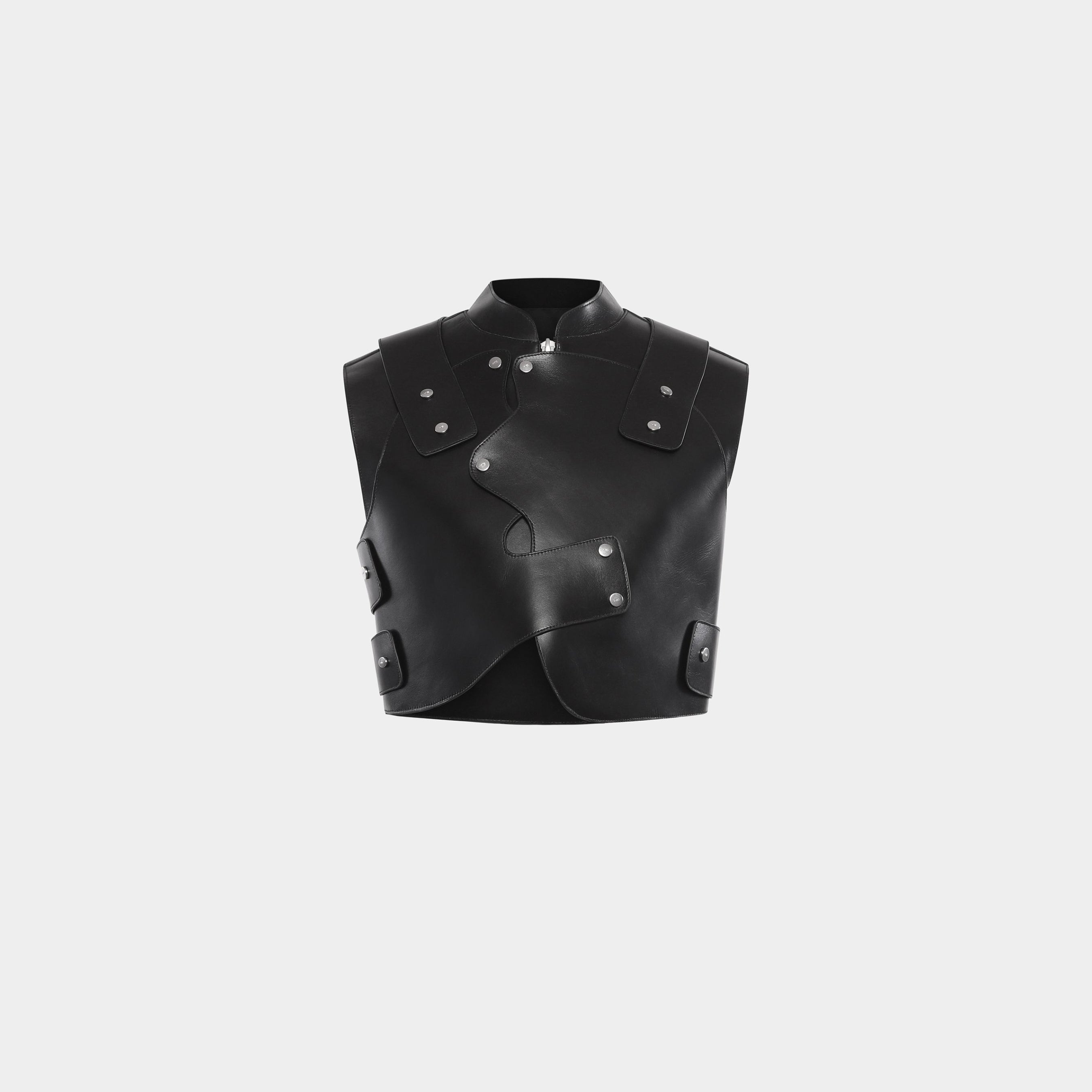 HE, product: ATMOSPHERIC LEATHER VEST (Fig. 1)
