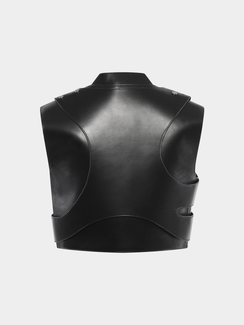 HE, product: ATMOSPHERIC LEATHER VEST (Fig. 11)