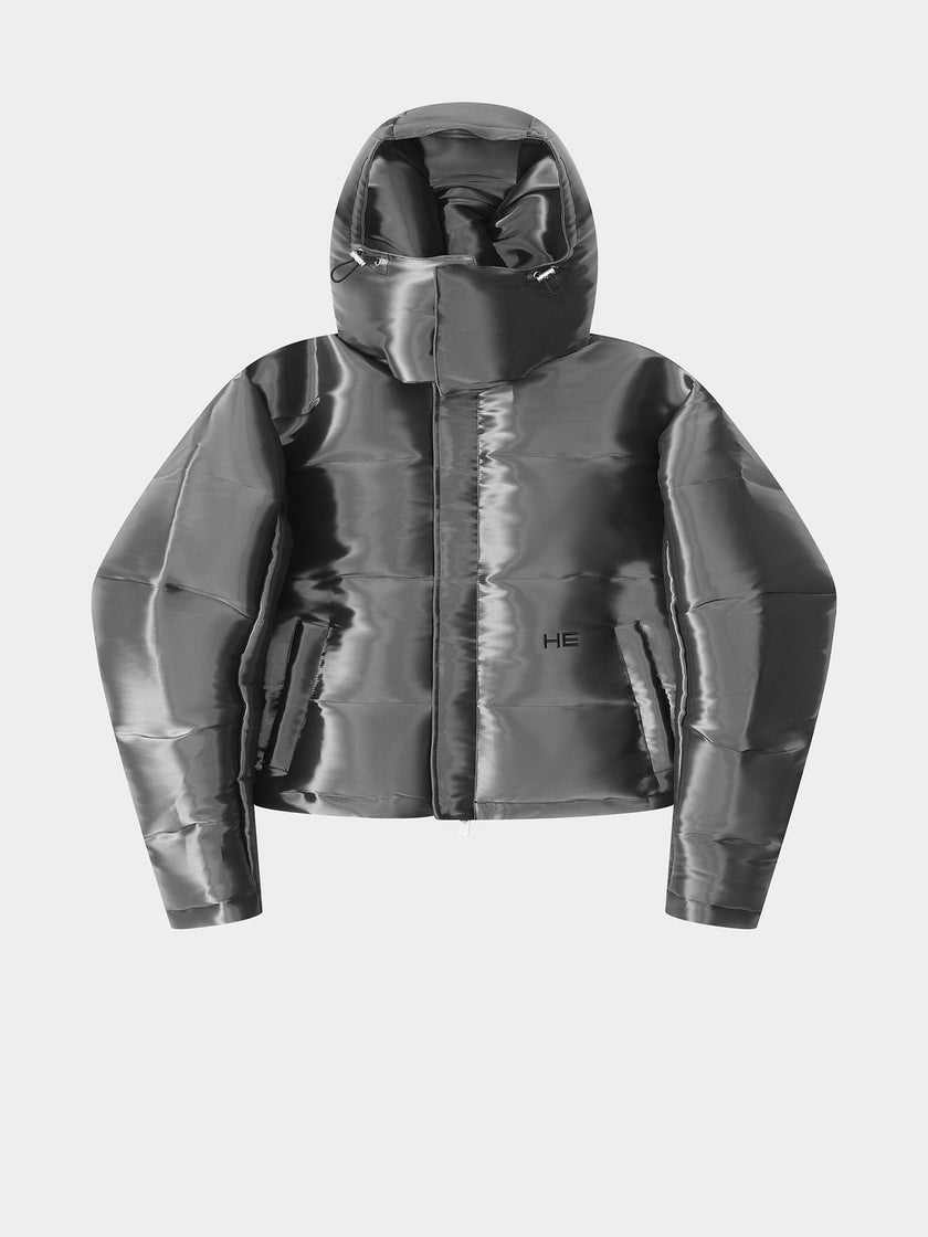 HE, product: LIQUID METAL DOWN JACKET (Thumbnail)
