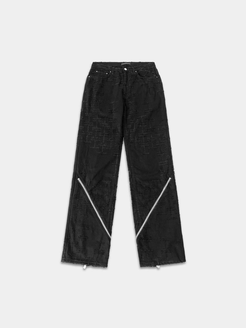 HE, product: VORONOI DENIM TROUSERS (Thumbnail)