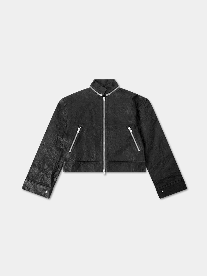 HE, product: STIFF LEATHER JACKET (Thumbnail)