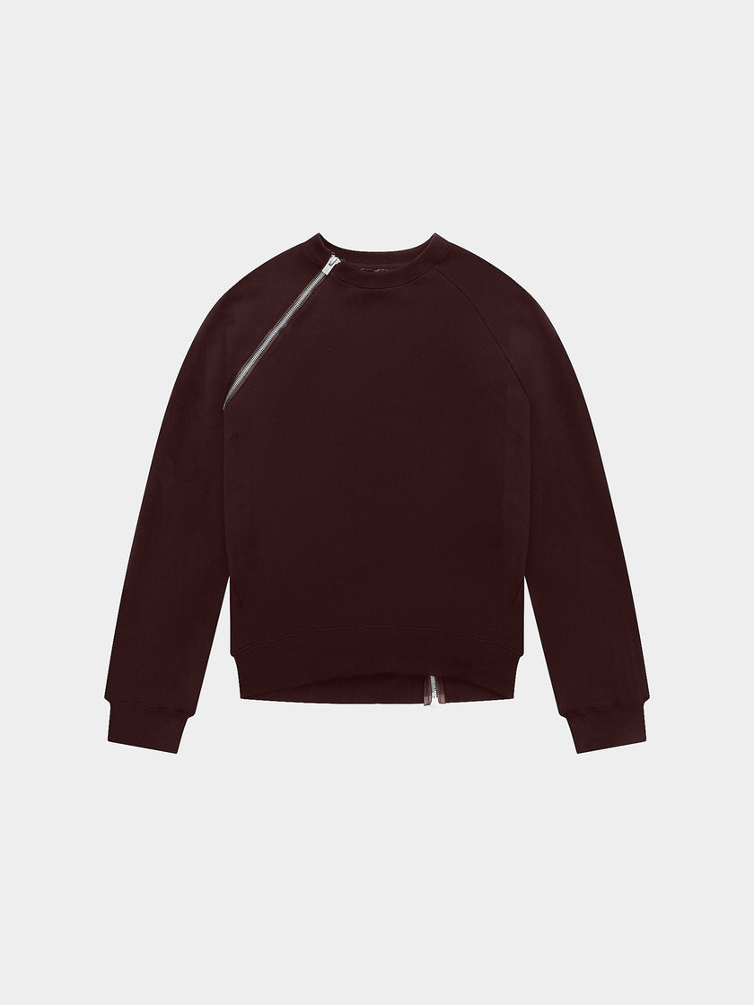 HE, product: SEQUENCE ZIP CREWNECK (Thumbnail)