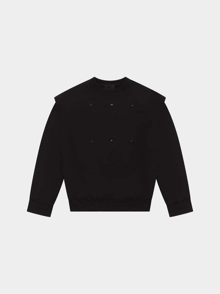 HE, product: OUTLINE LOGO CREWNECK (Thumbnail)