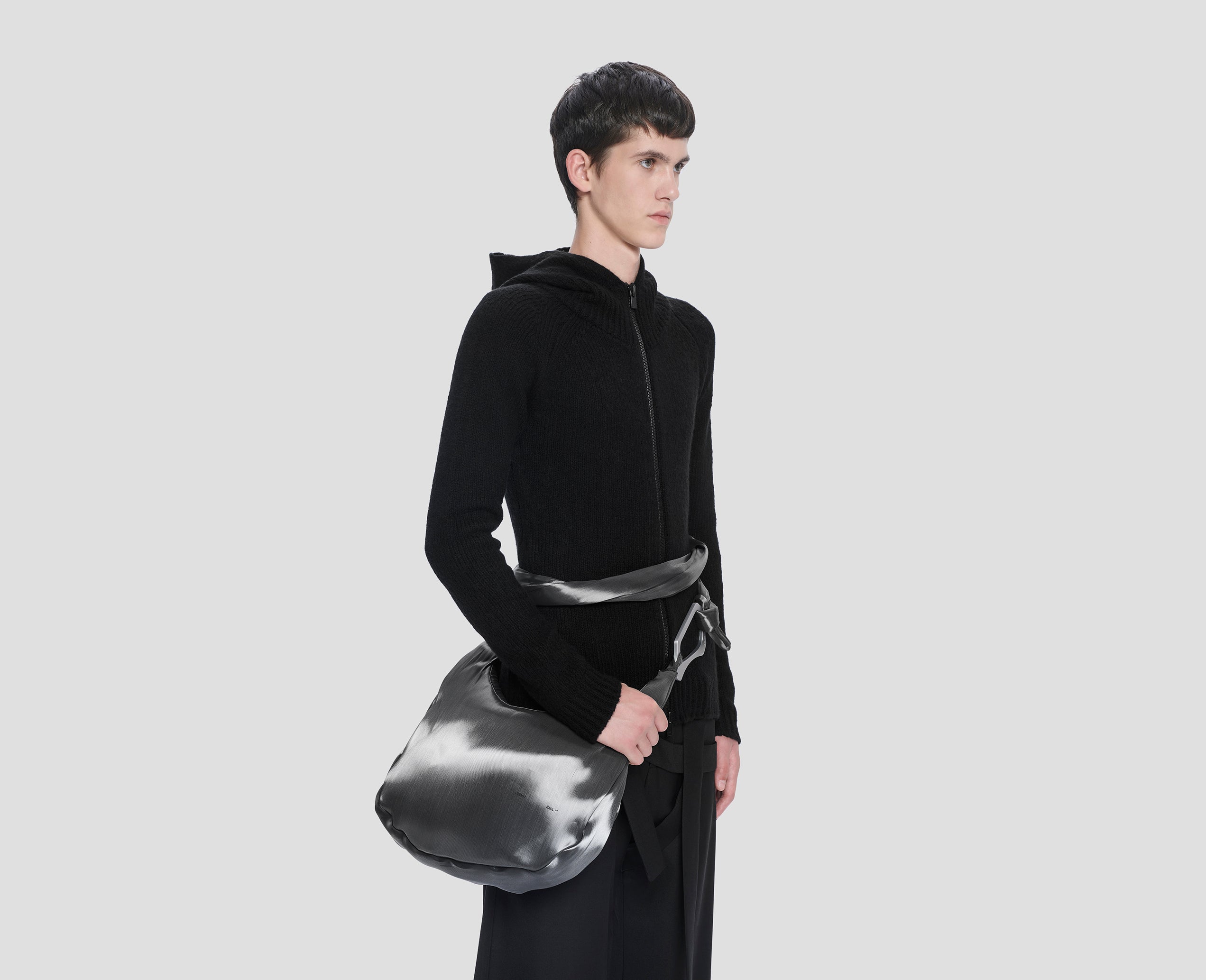 HELIOT EMIL シルバー Attache ショルダー