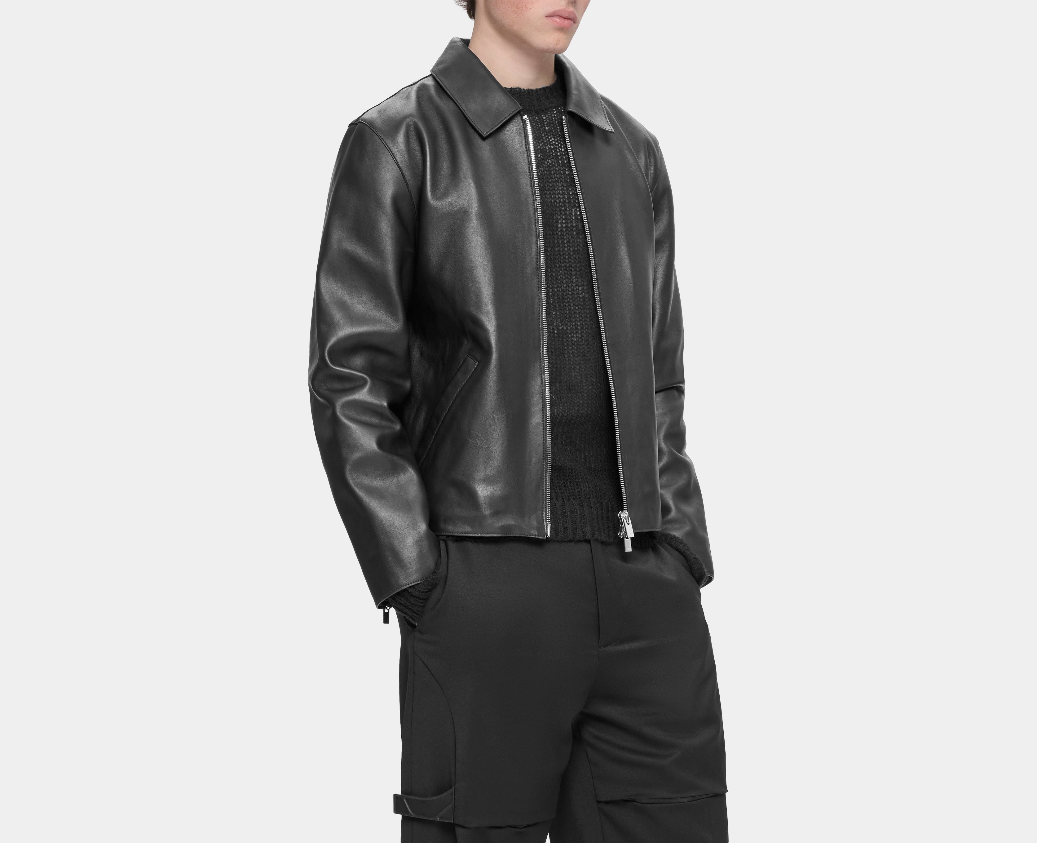 HE, product: RADIANT LEATHER JACKET (Fig. 10)