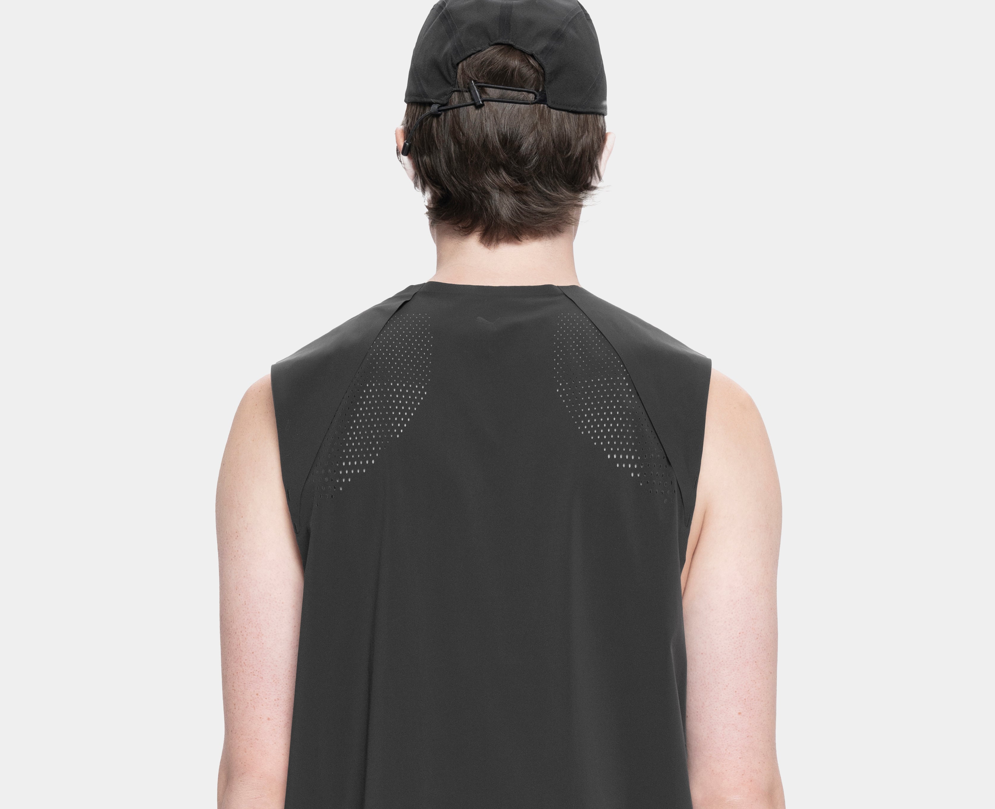 HELIOT EMIL ブラック Acacia タンクトップ HELIOT EMIL ++ PUMA X HELIOT EMIL TANK TOP