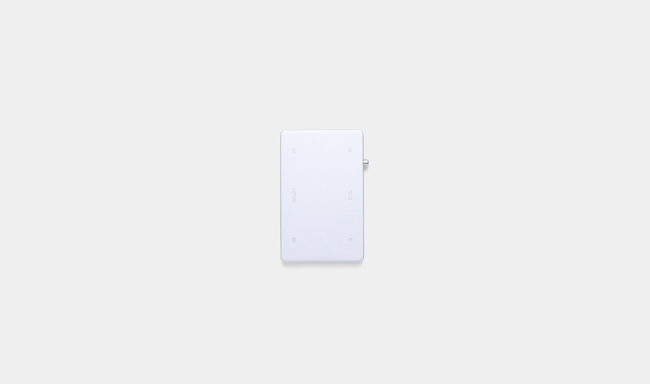 HE, product: CARDHOLDER IN ALUMINUM (Fig. 2)