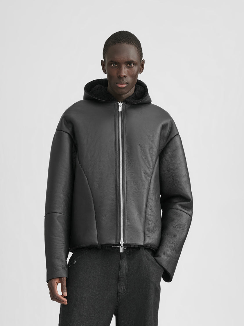 HE, product: PACE LEATHER JACKET (Thumbnail alt.)