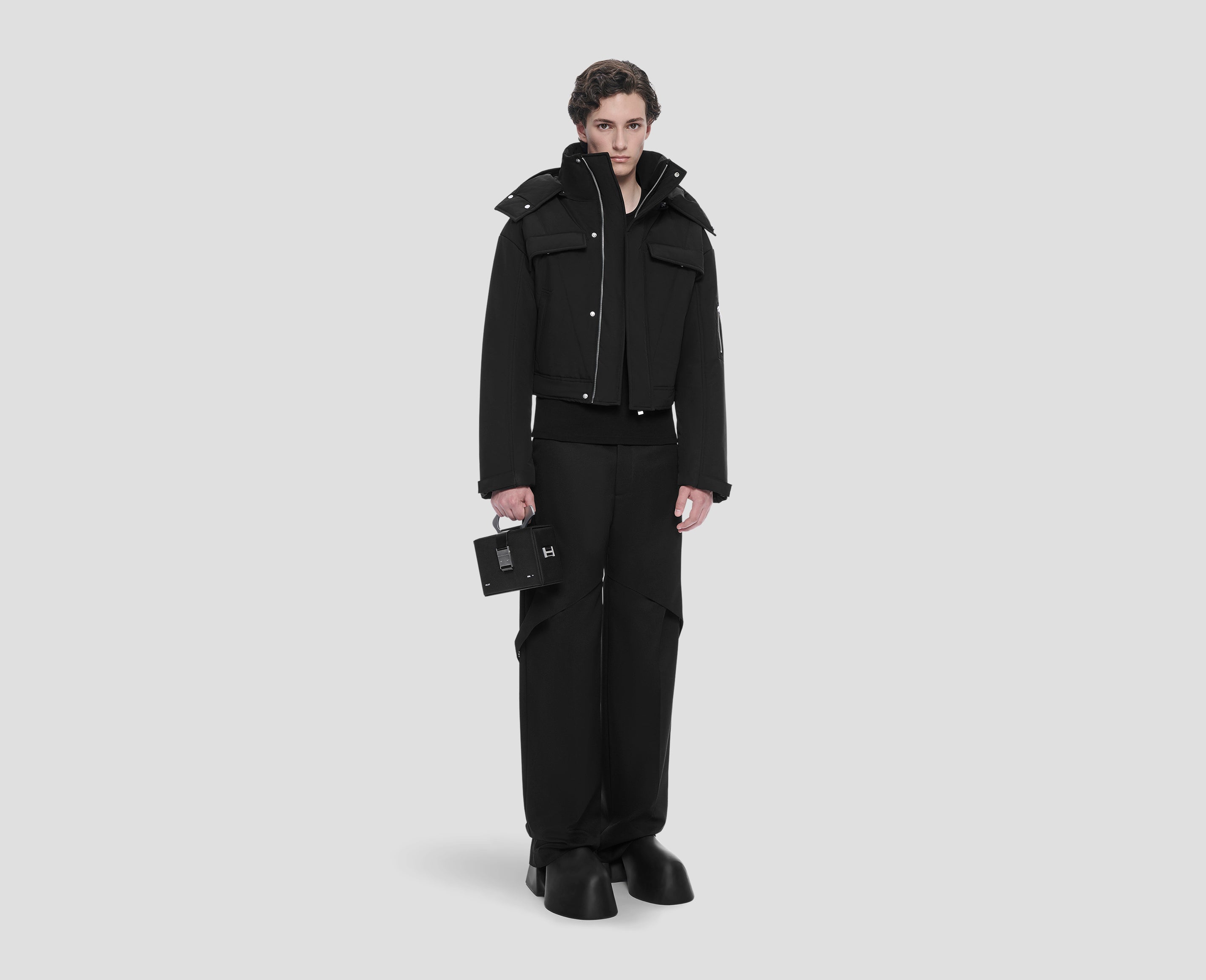 HE, product: PRAESIDIUM CROPPED PARKA (Fig. 3)