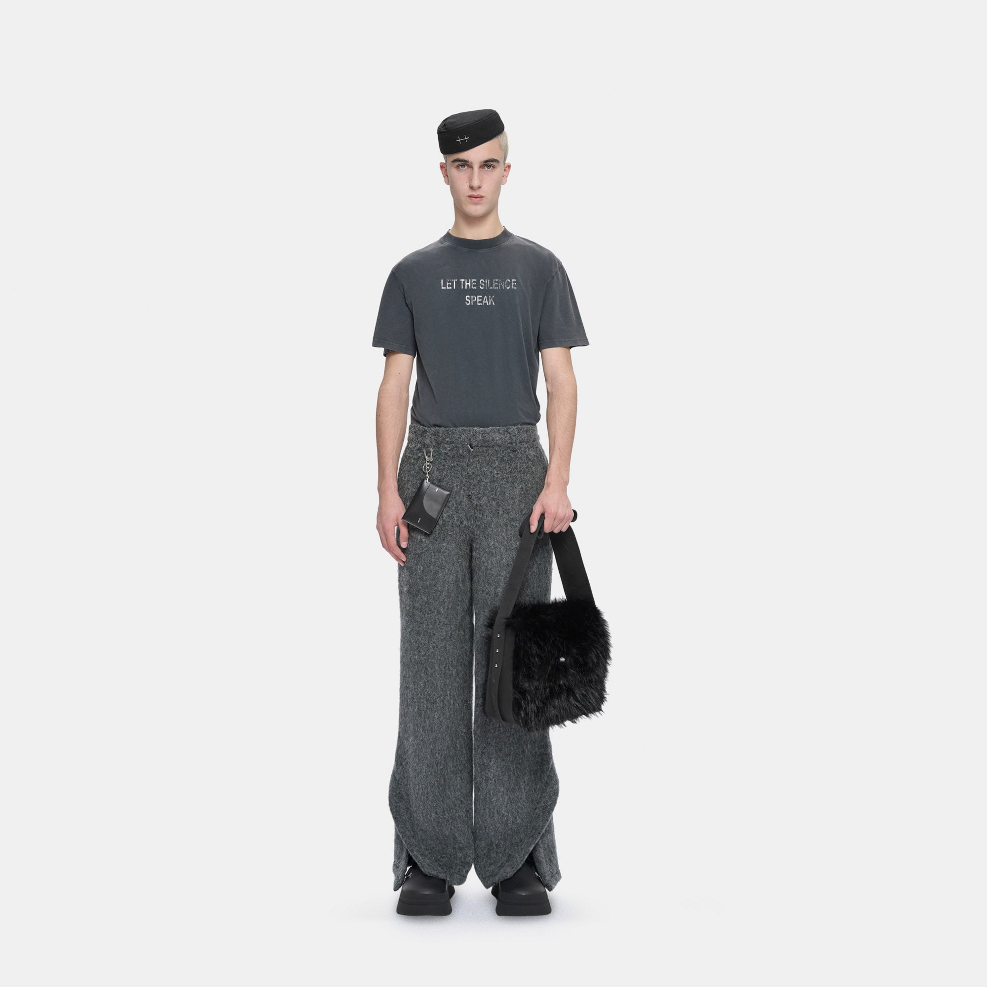 HE, product: TACITO T-SHIRT WASHED BLACK (Fig. 2)