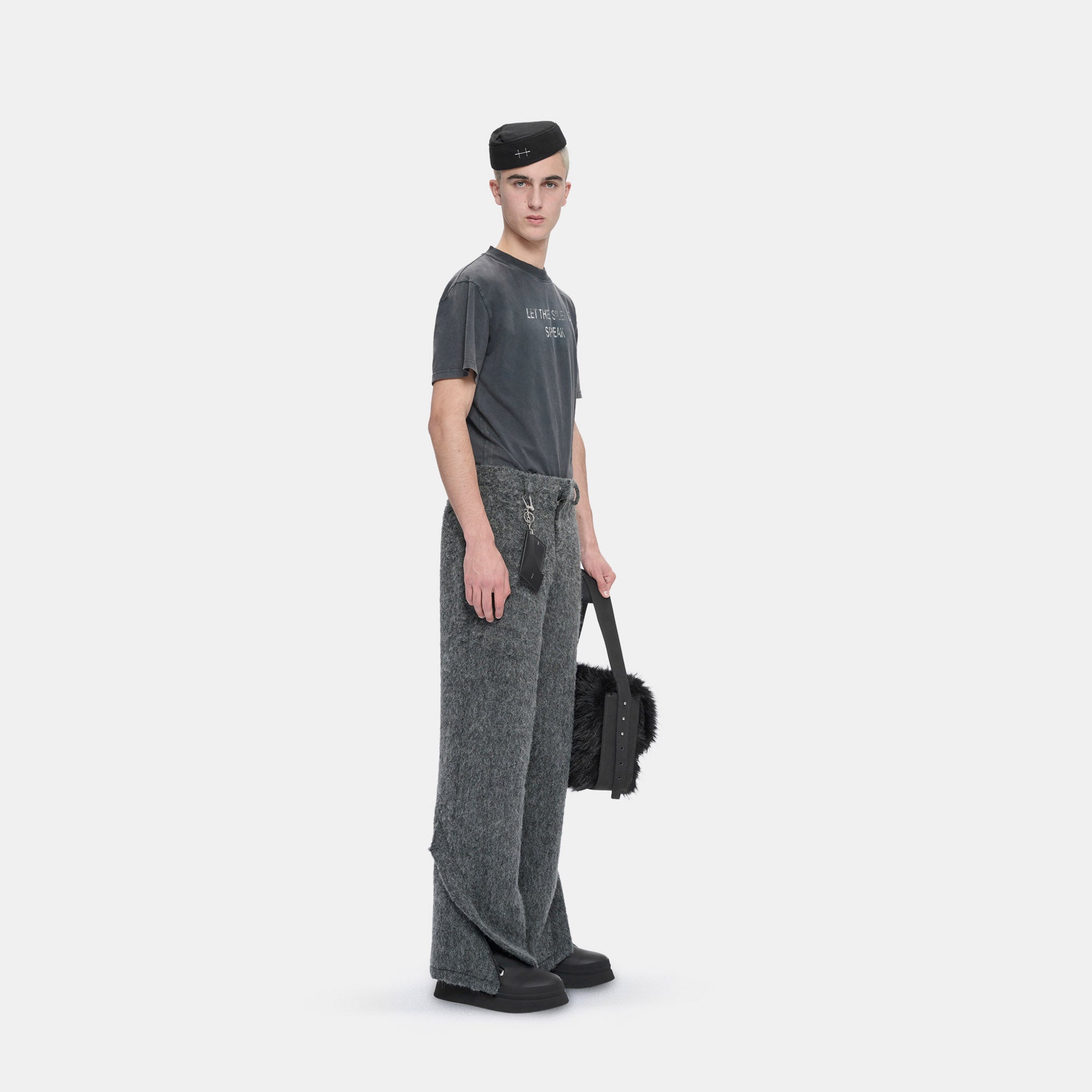 HE, product: TACITO T-SHIRT WASHED BLACK (Fig. 3)