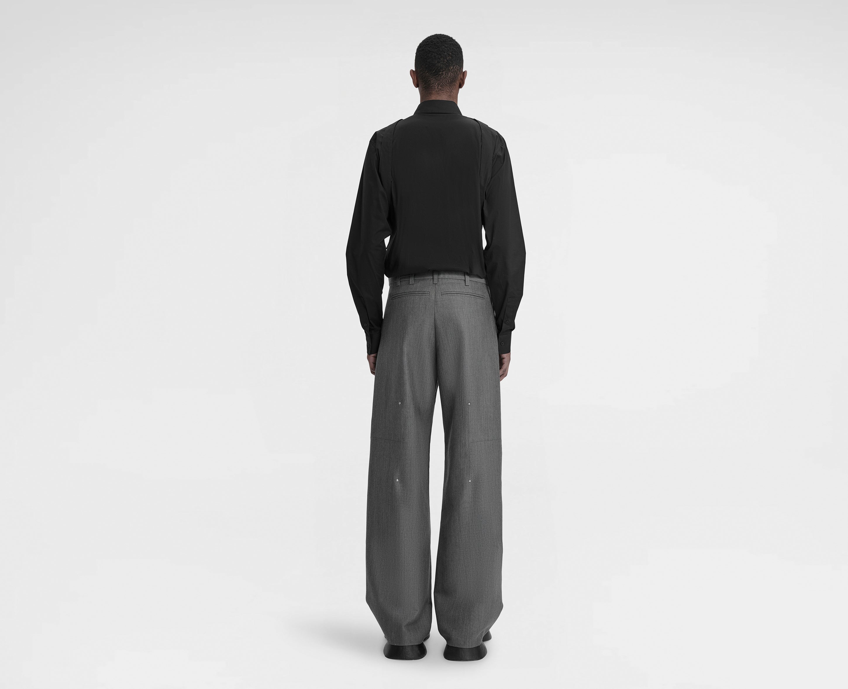 HELIOT EMIL ++ RADIAL TAILORED TROUSERS