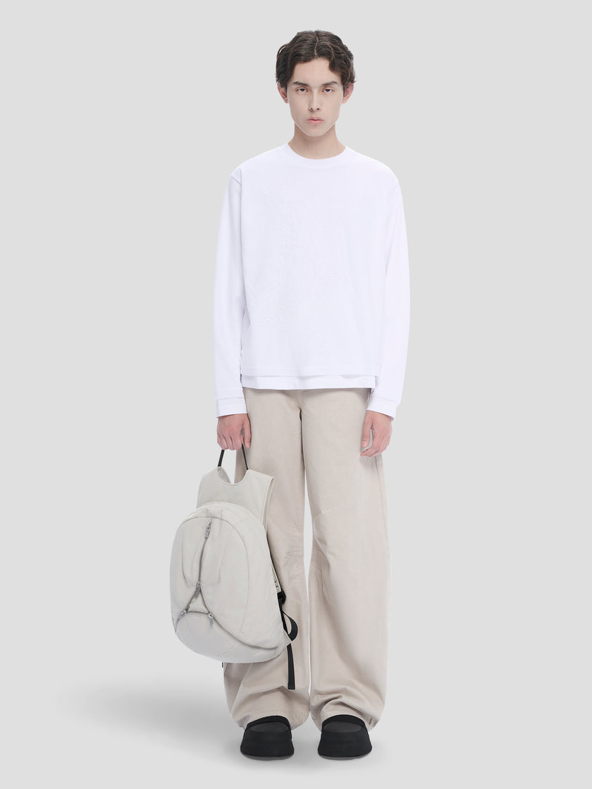 HE, product: LOAM DENIM TROUSERS (Fig. 17)