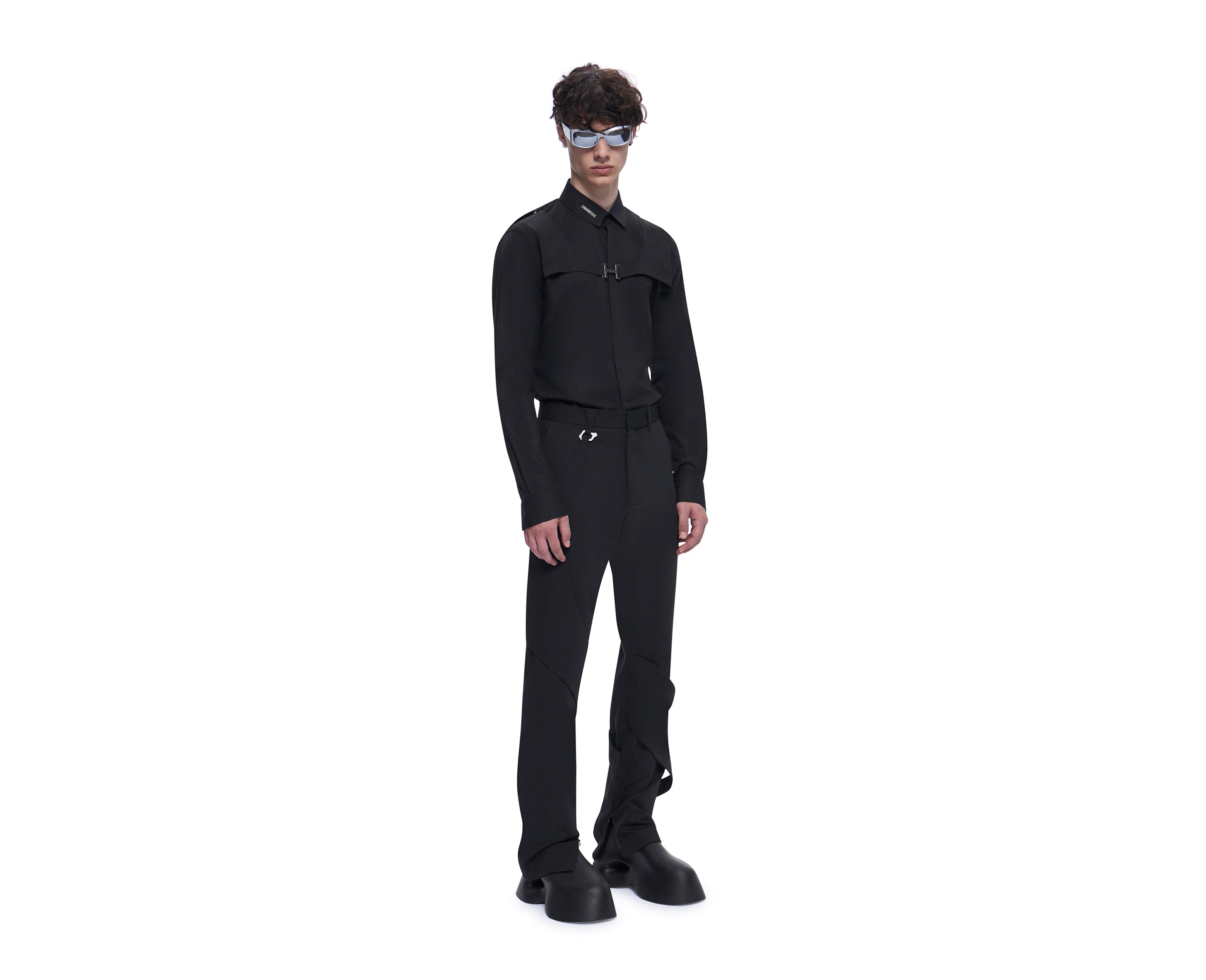 Tailored Fit Trouser Black – Louis Arjuna