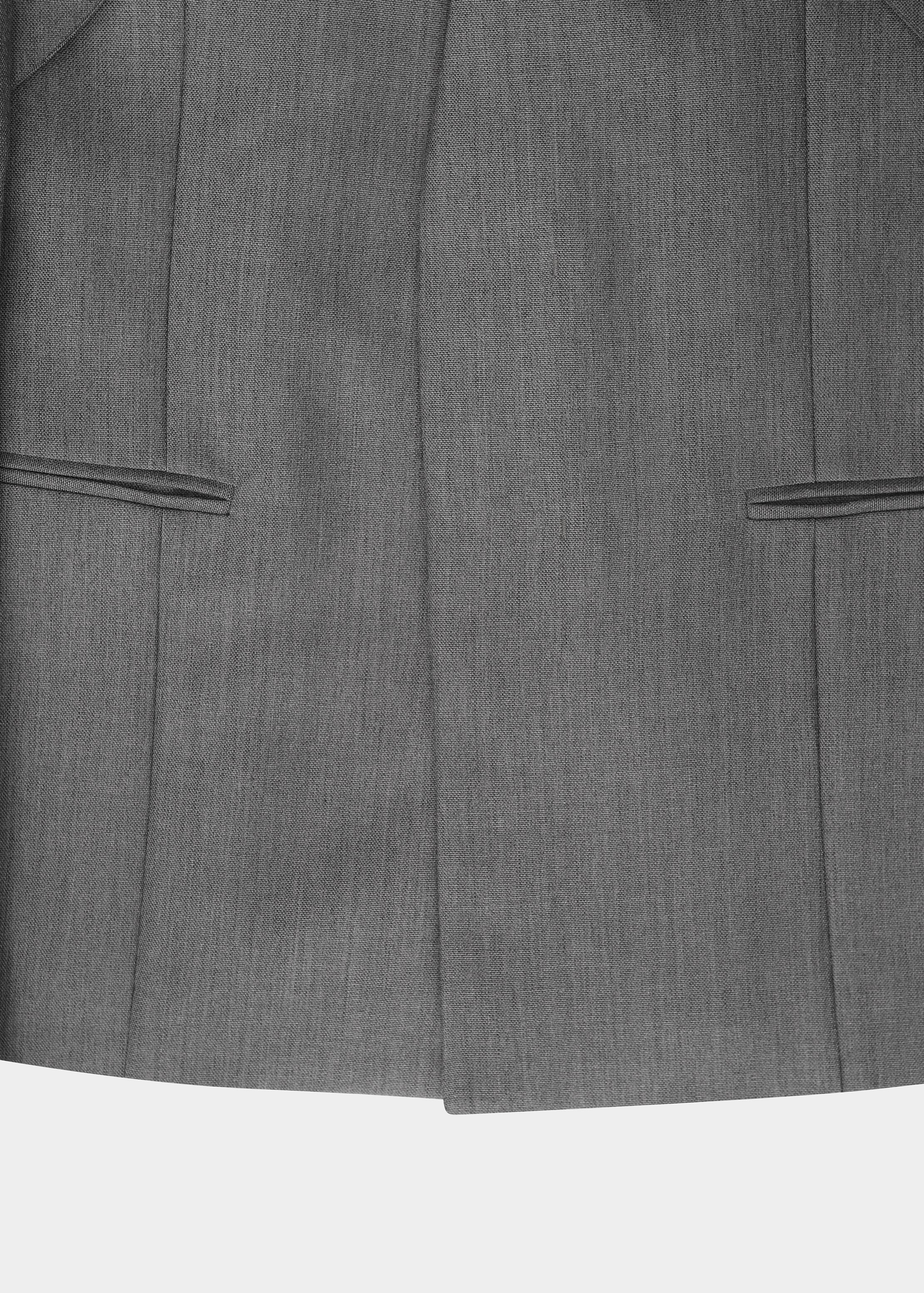 HELIOT EMIL Kinetics deconstructed-lapels blazer - Grey