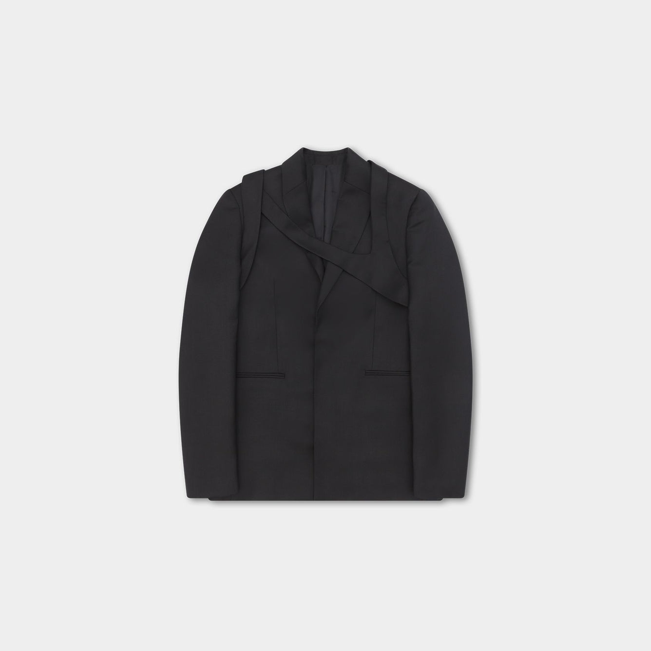 HE, product: GLASSINE BLAZER IN WOOL (Fig. 1)