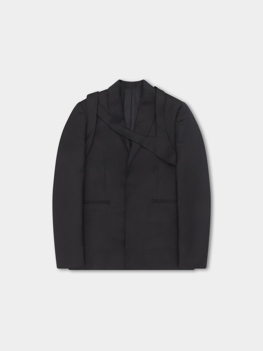 HE, product: GLASSINE BLAZER IN WOOL (Thumbnail)