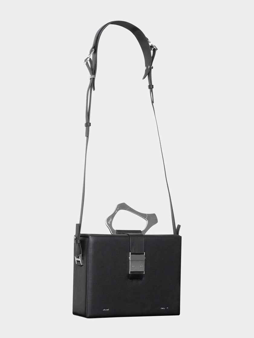 Dior 30 Montaigne Box Bag Full Black - Nice Bag™