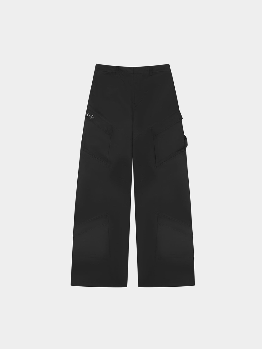 HE, product: LIGHT CELLULAE CARGO TROUSERS (Thumbnail)