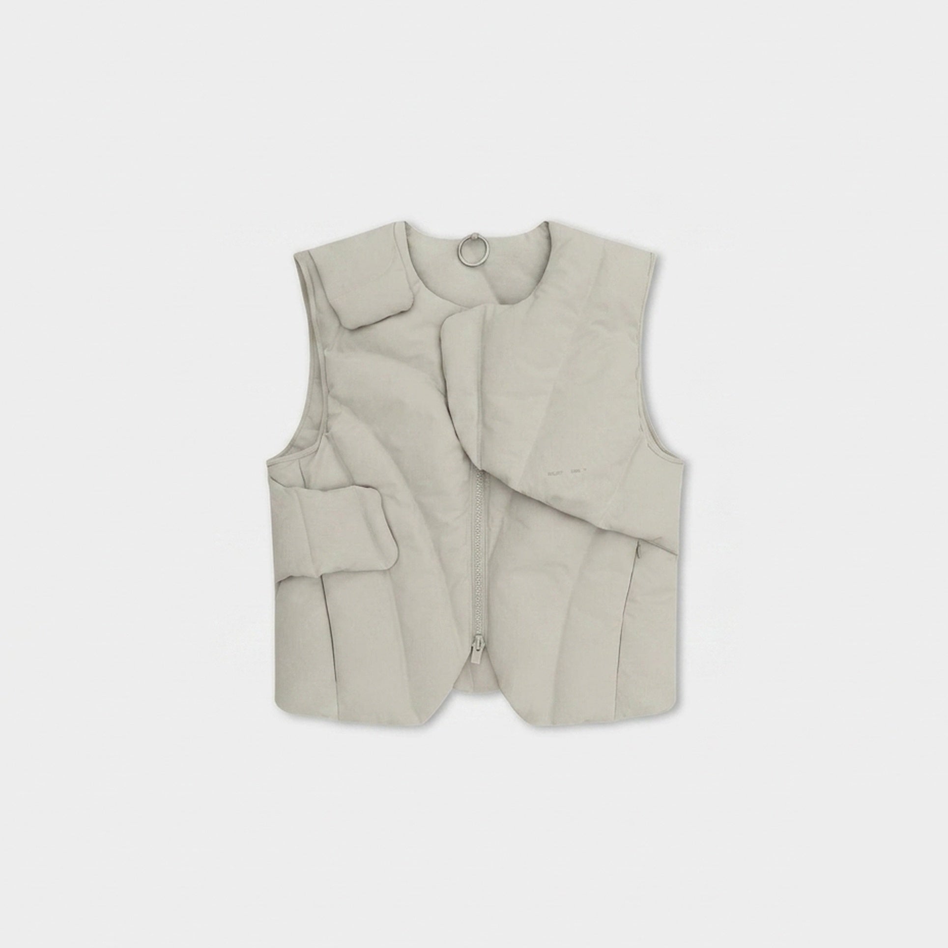 HE, product: LAYERED DOWN VEST (Fig. 1)